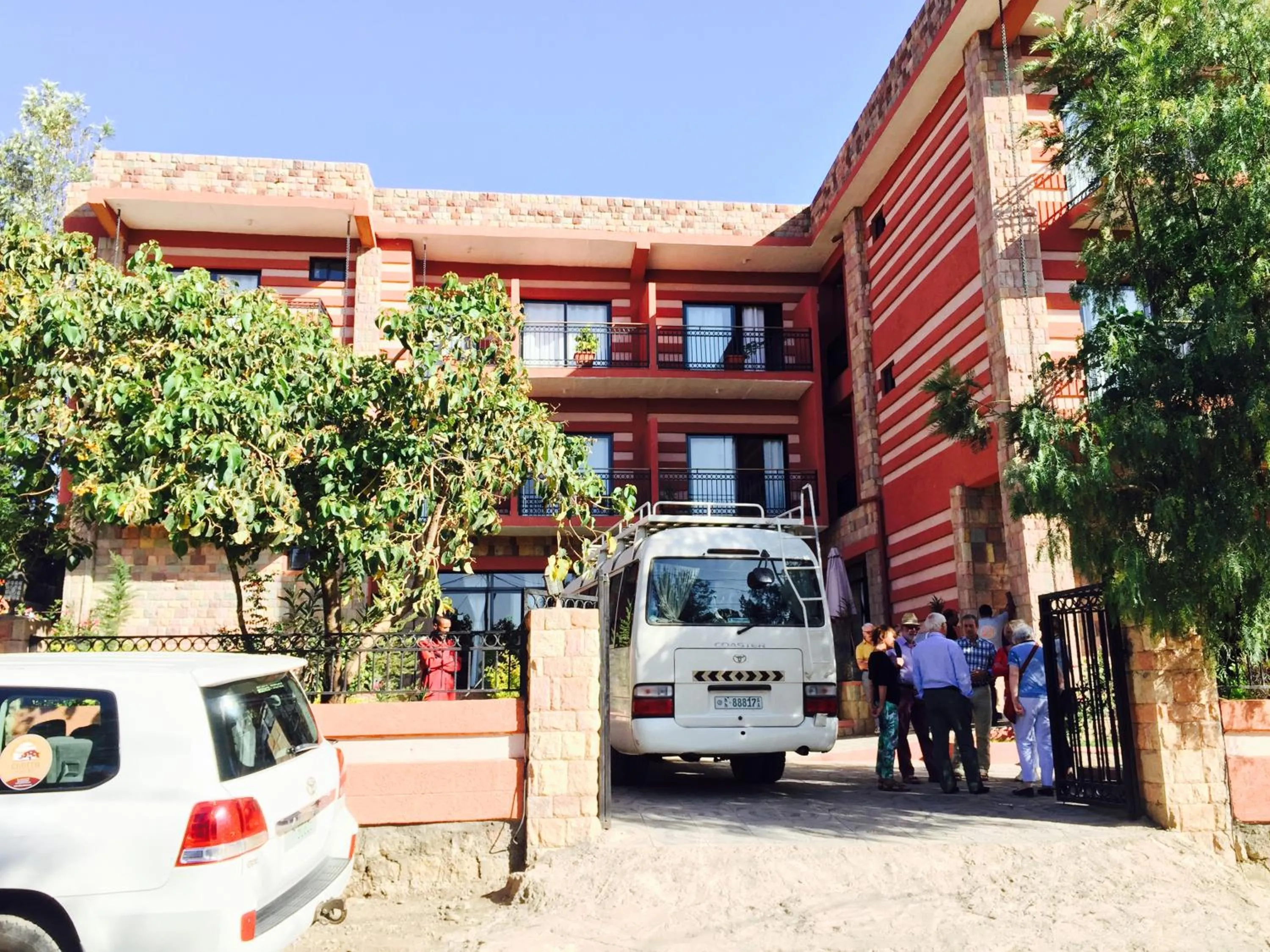 Facade/entrance in Harbe Hotel
