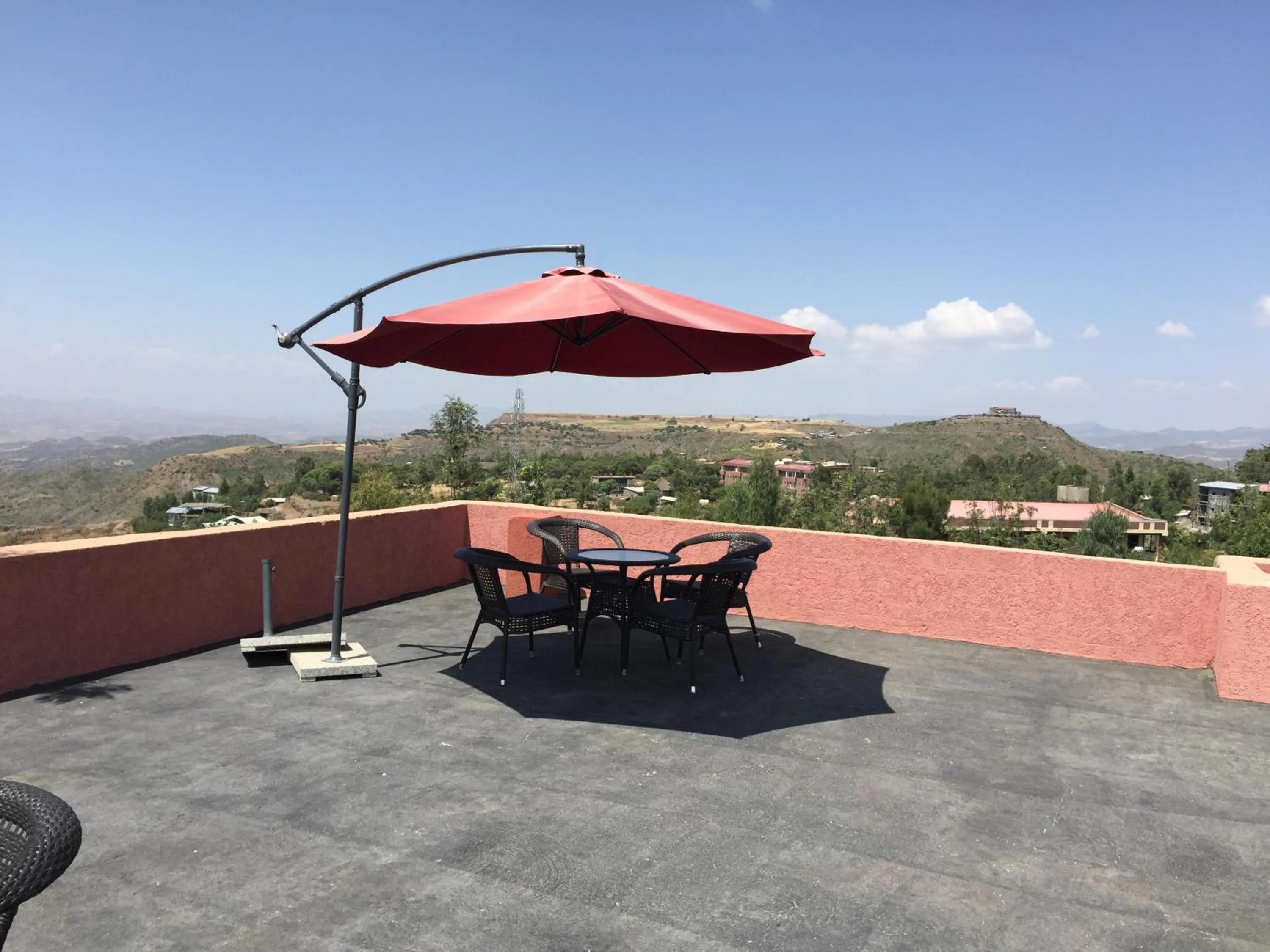 Balcony/Terrace in Harbe Hotel