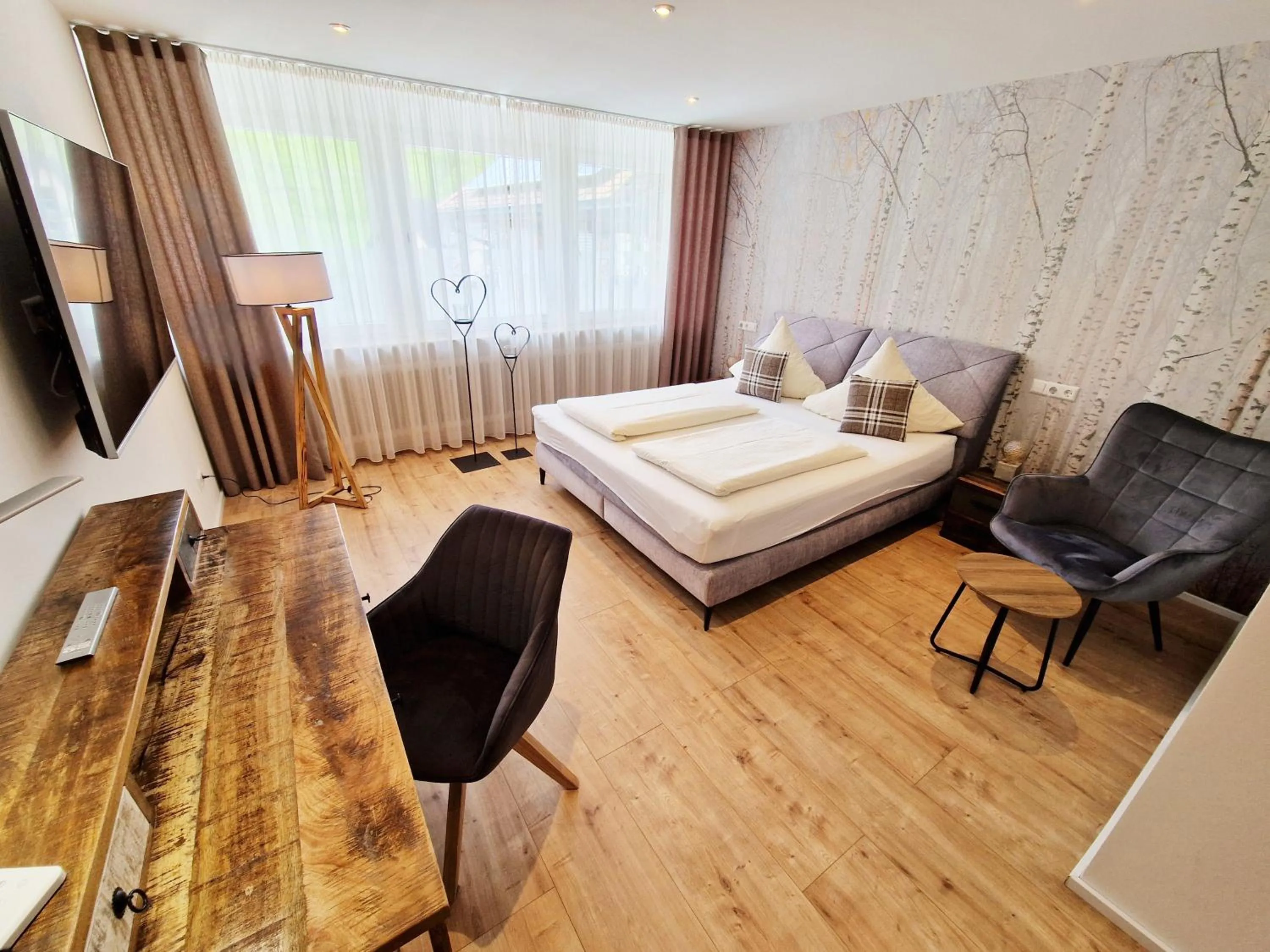 Bed in Landgasthof Rebstock