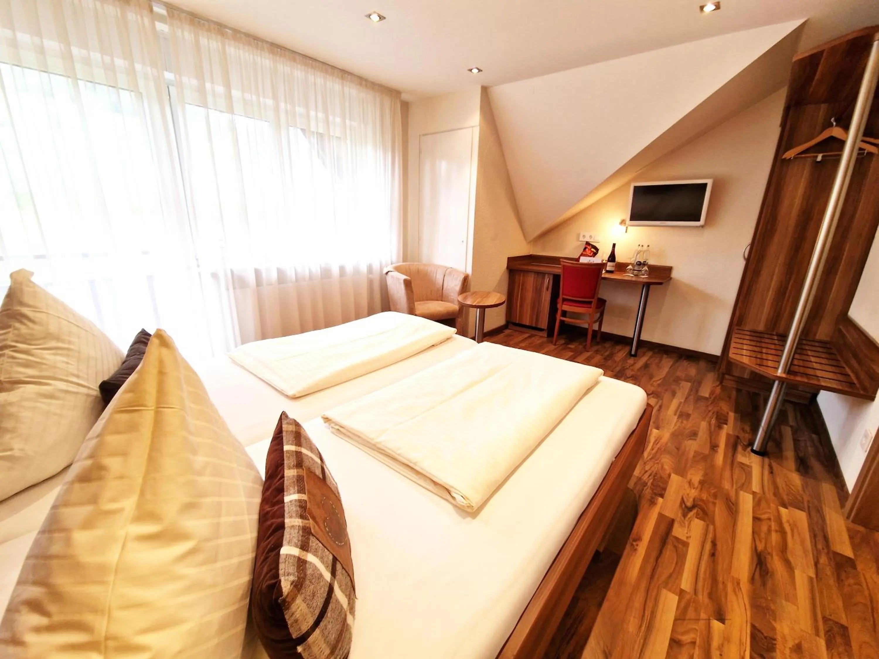 Bed in Landgasthof Rebstock