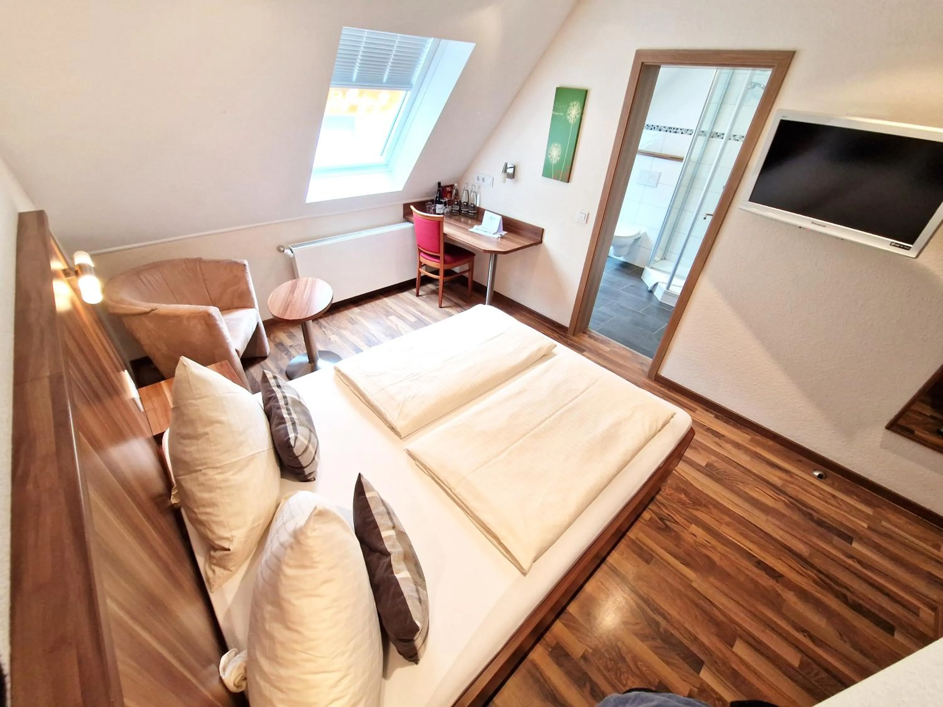 Bed in Landgasthof Rebstock