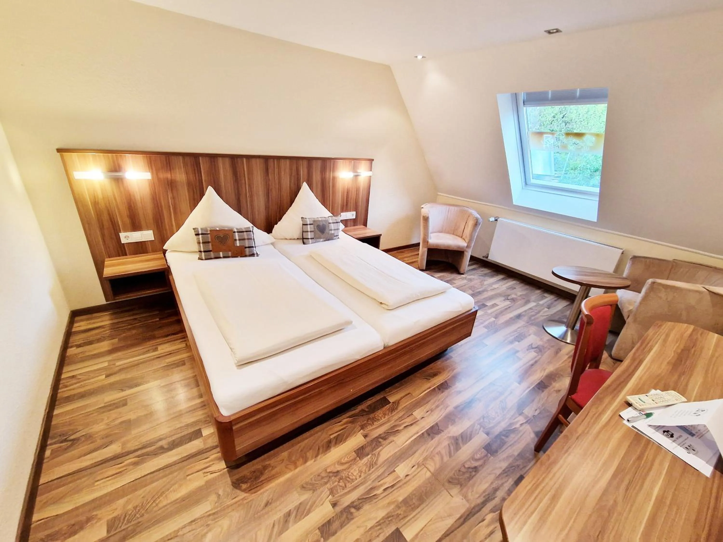 Bed in Landgasthof Rebstock