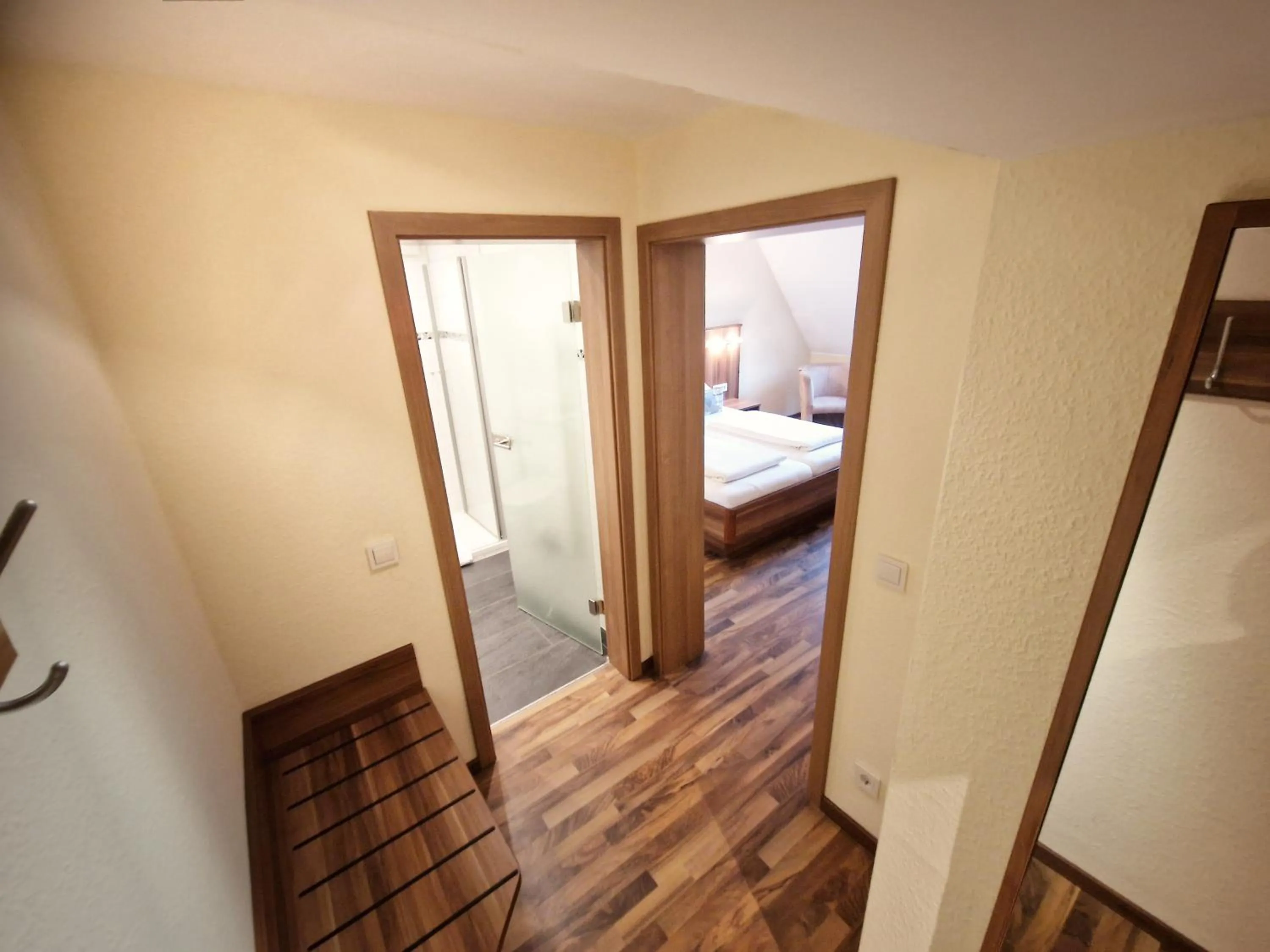 Bed in Landgasthof Rebstock