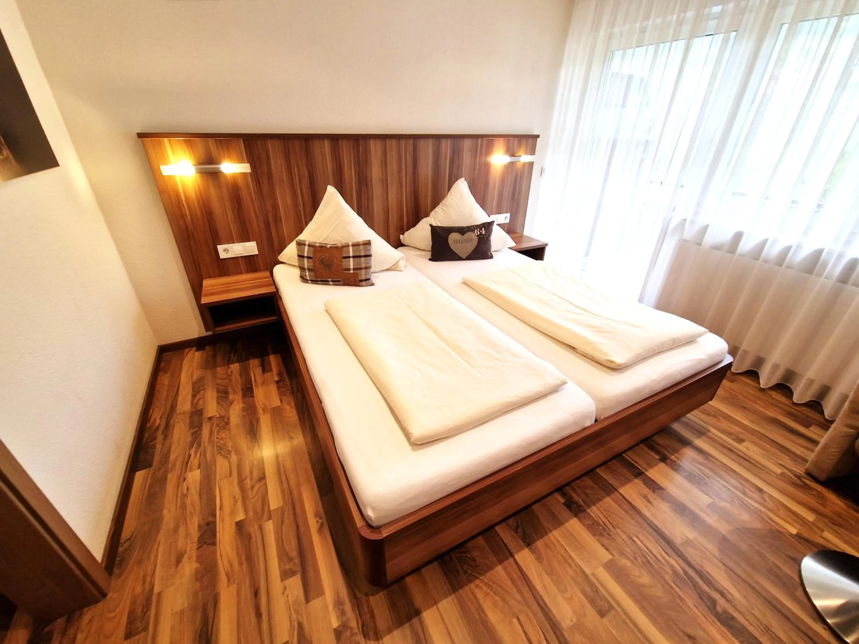 Bed in Landgasthof Rebstock