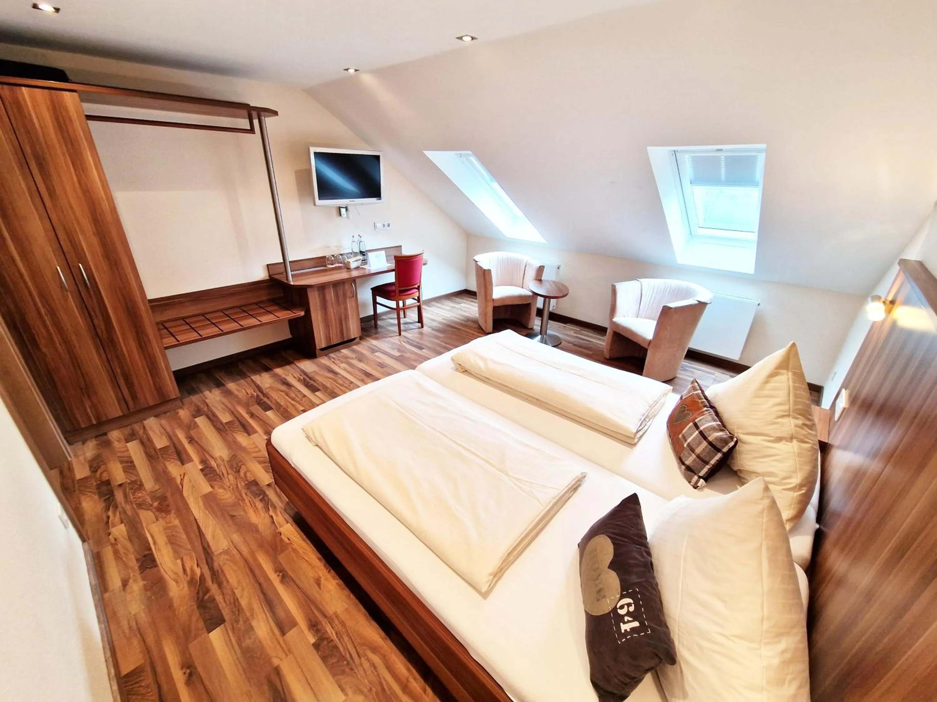 Bed in Landgasthof Rebstock