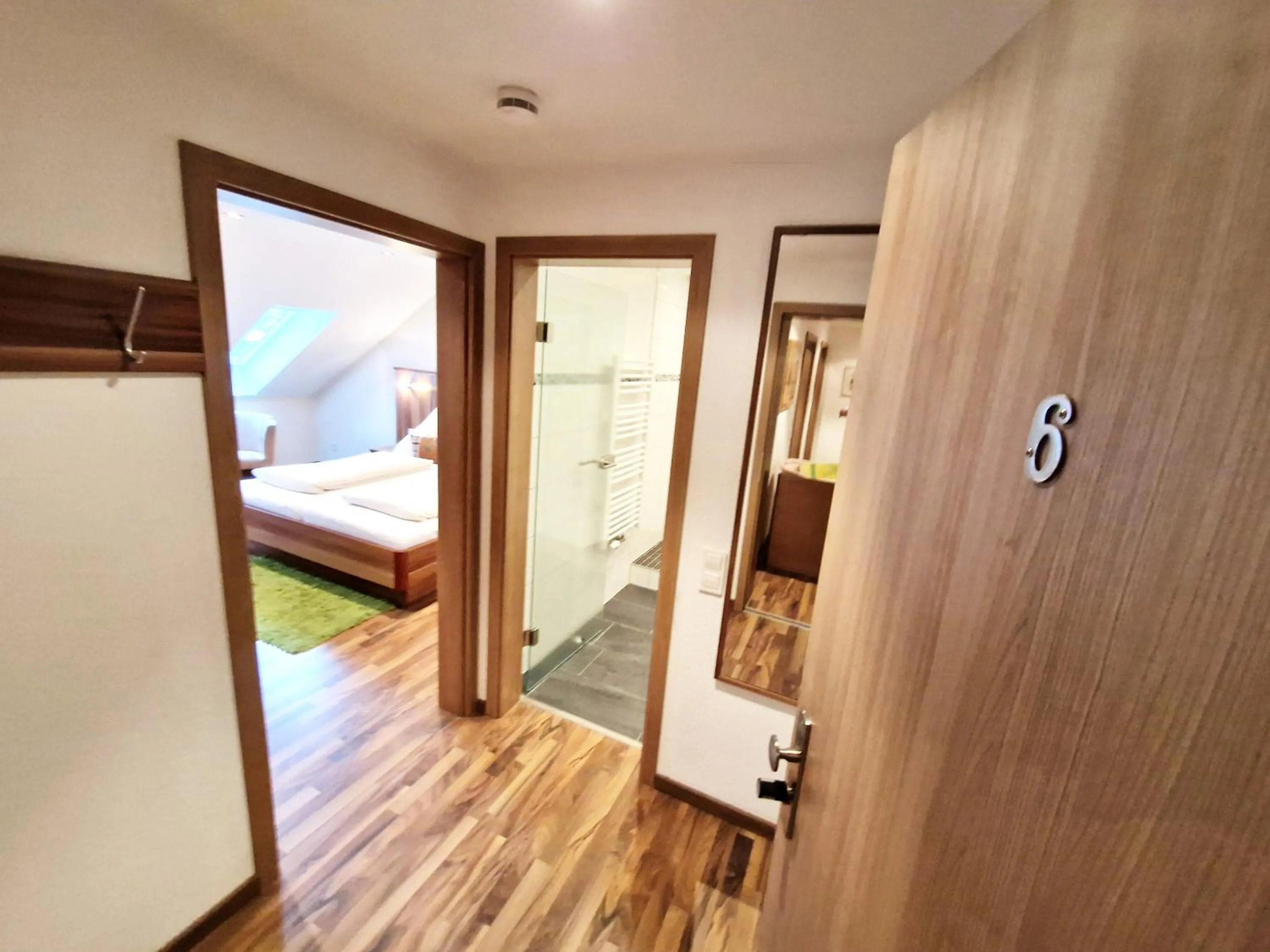 Bed in Landgasthof Rebstock