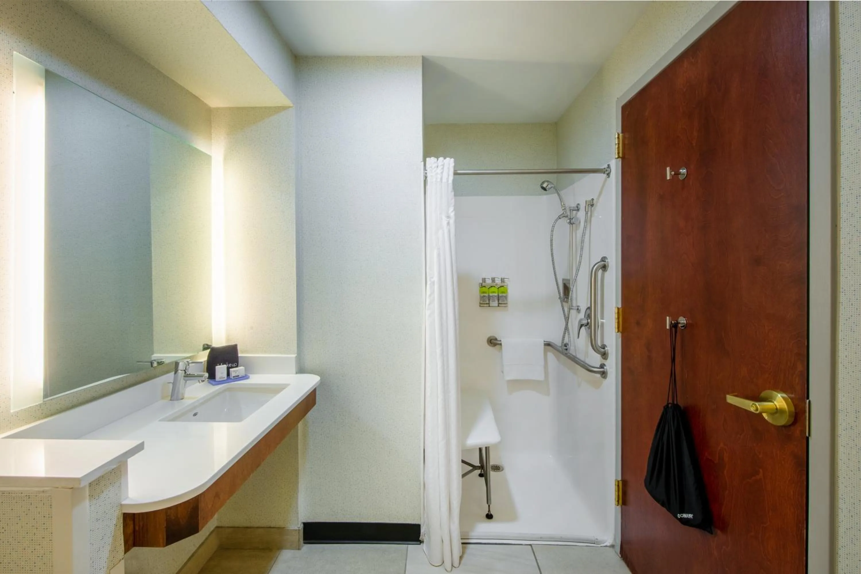 Bathroom in Holiday Inn Express Hotel & Suites Erie an IHG Hotel