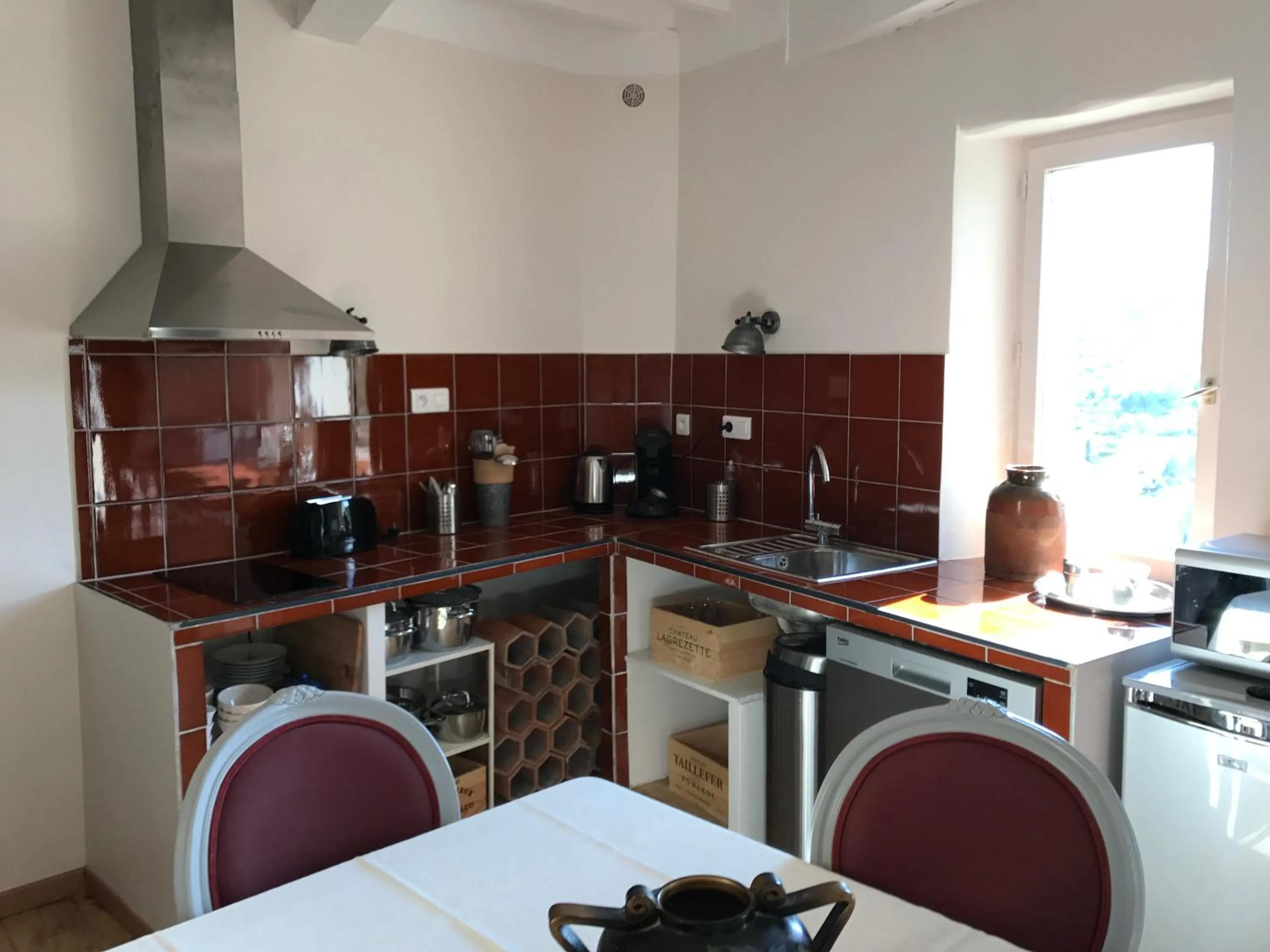 Dining area in Hôtel Particulier des Lumières
