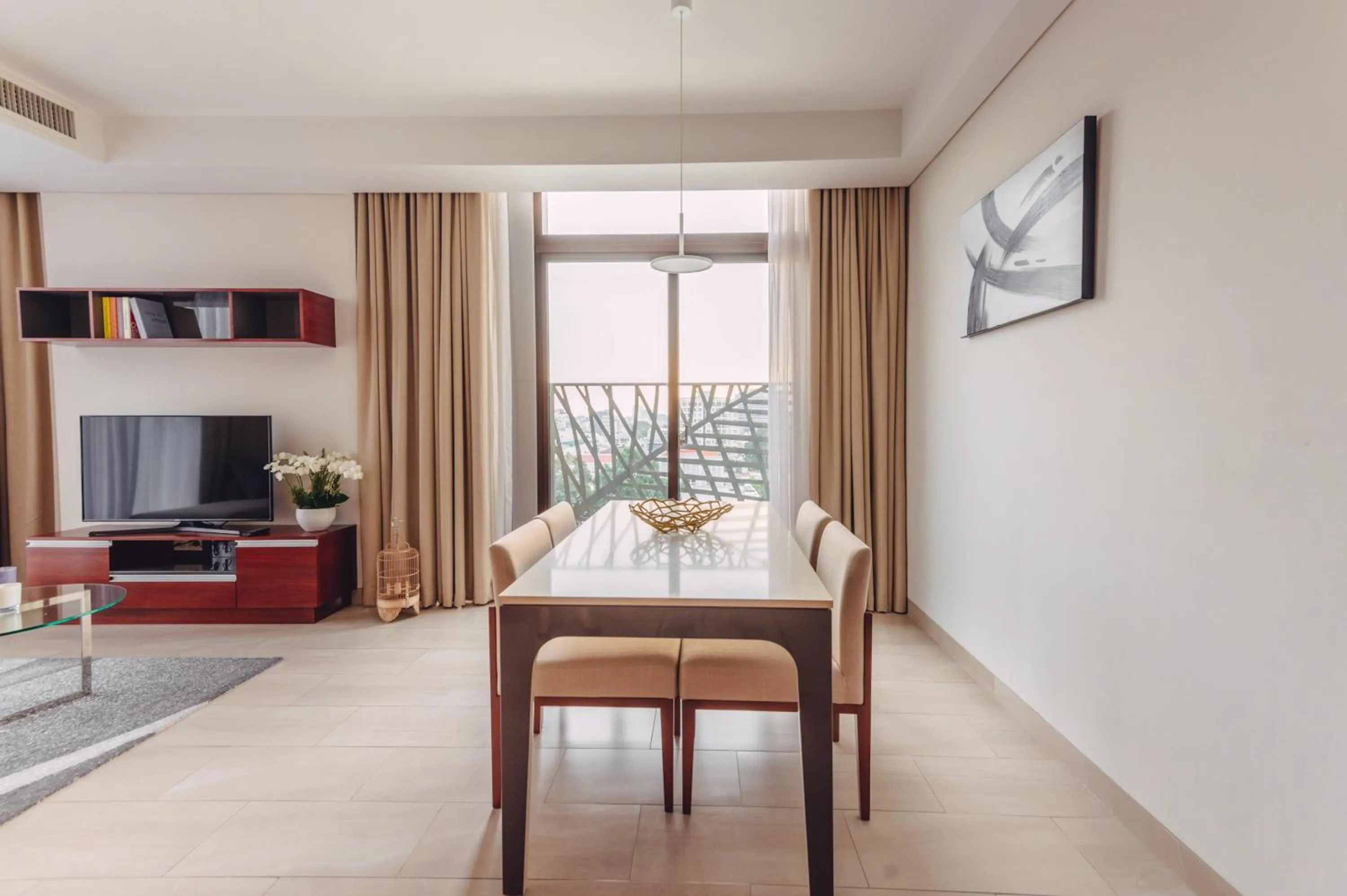 Dining area in SILA Urban Living
