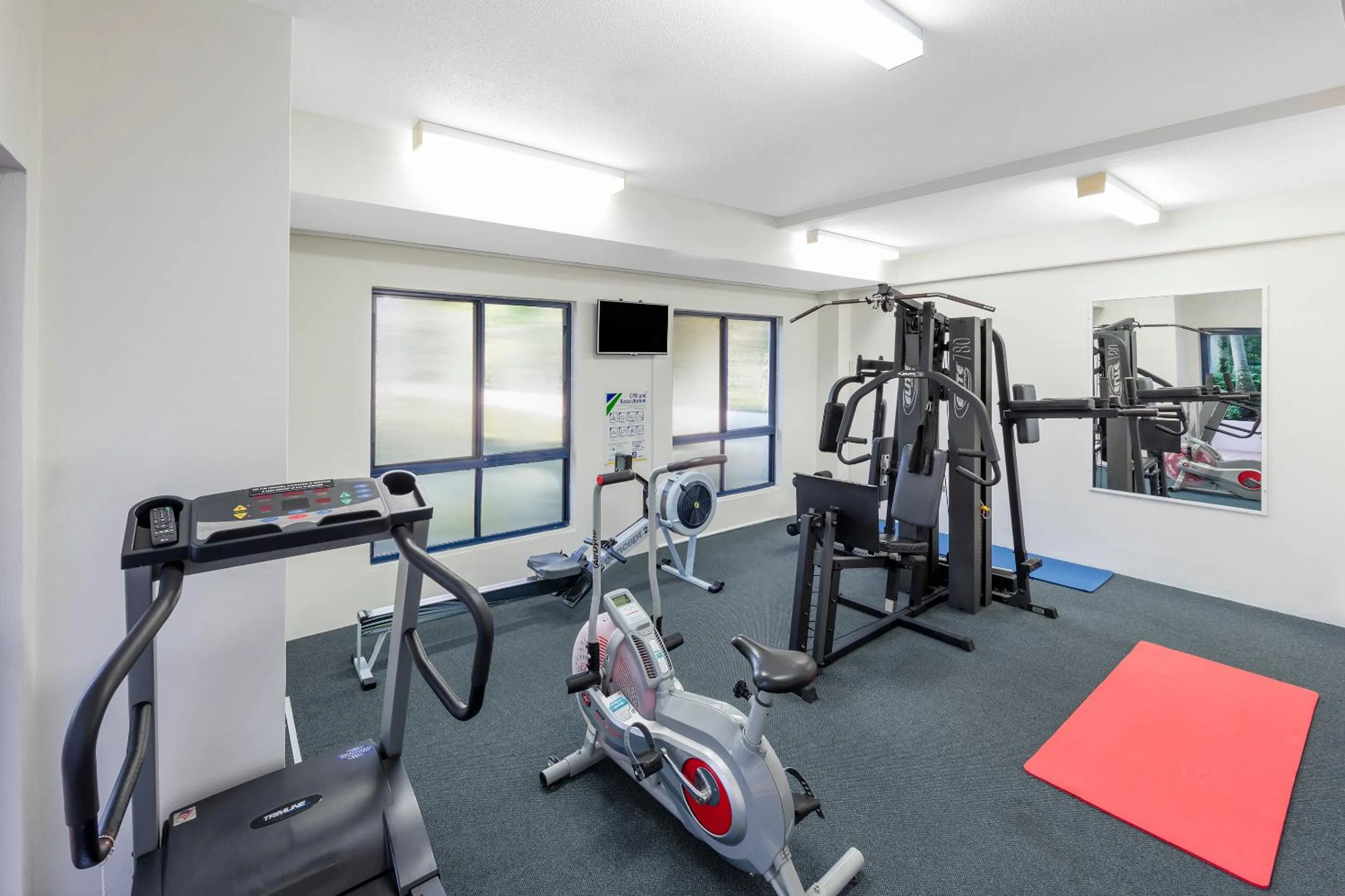 Fitness centre/facilities in Ramada Resort by Wyndham Golden Beach