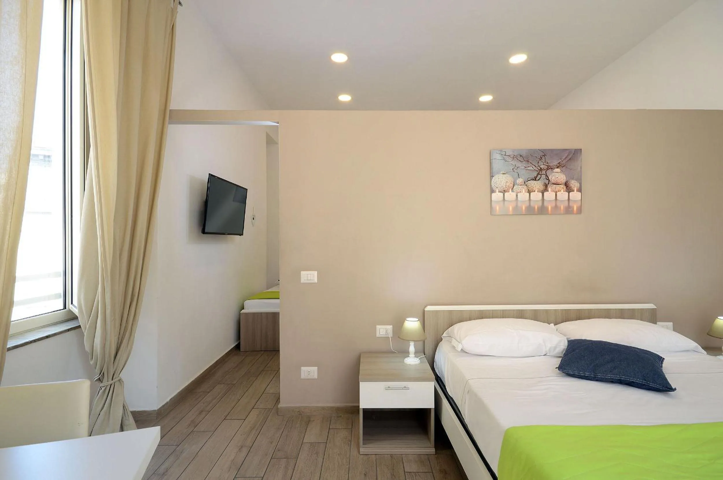 Bed in B&B Funikuli Funikula