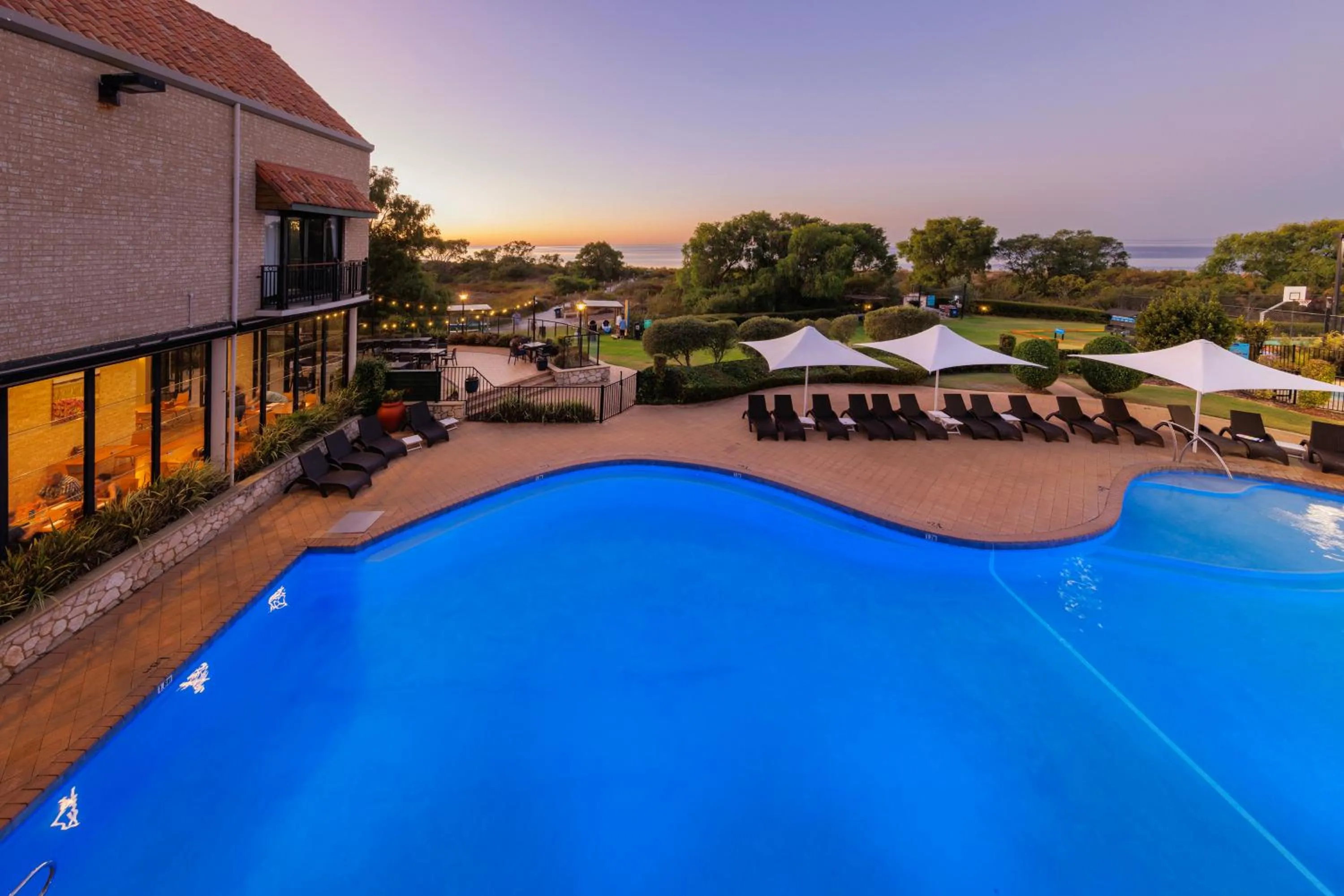 Pool view in Club Wyndham Dunsborough, Trademark Collection by Wyndham