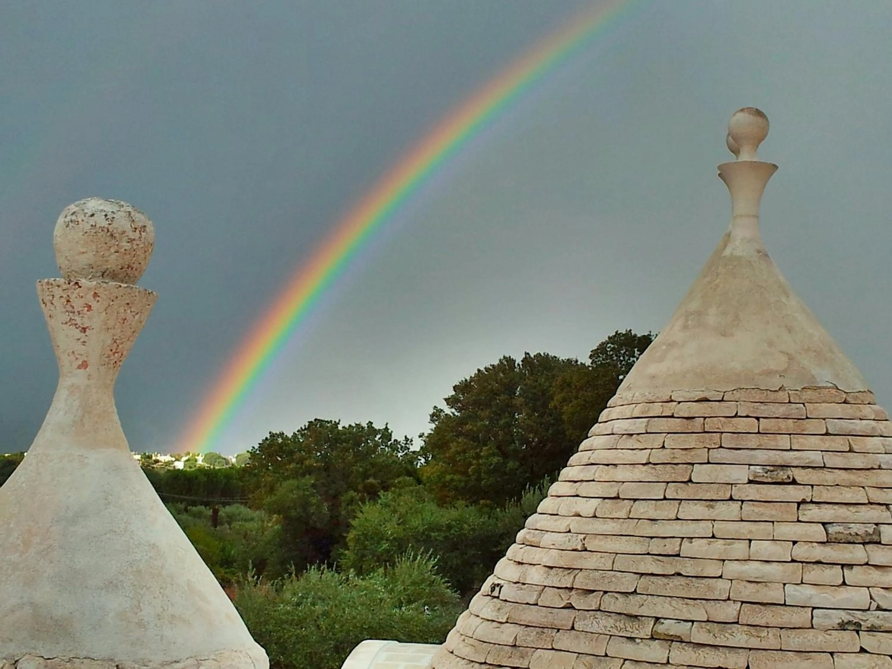 View (from property/room) in Trulli IsAgo