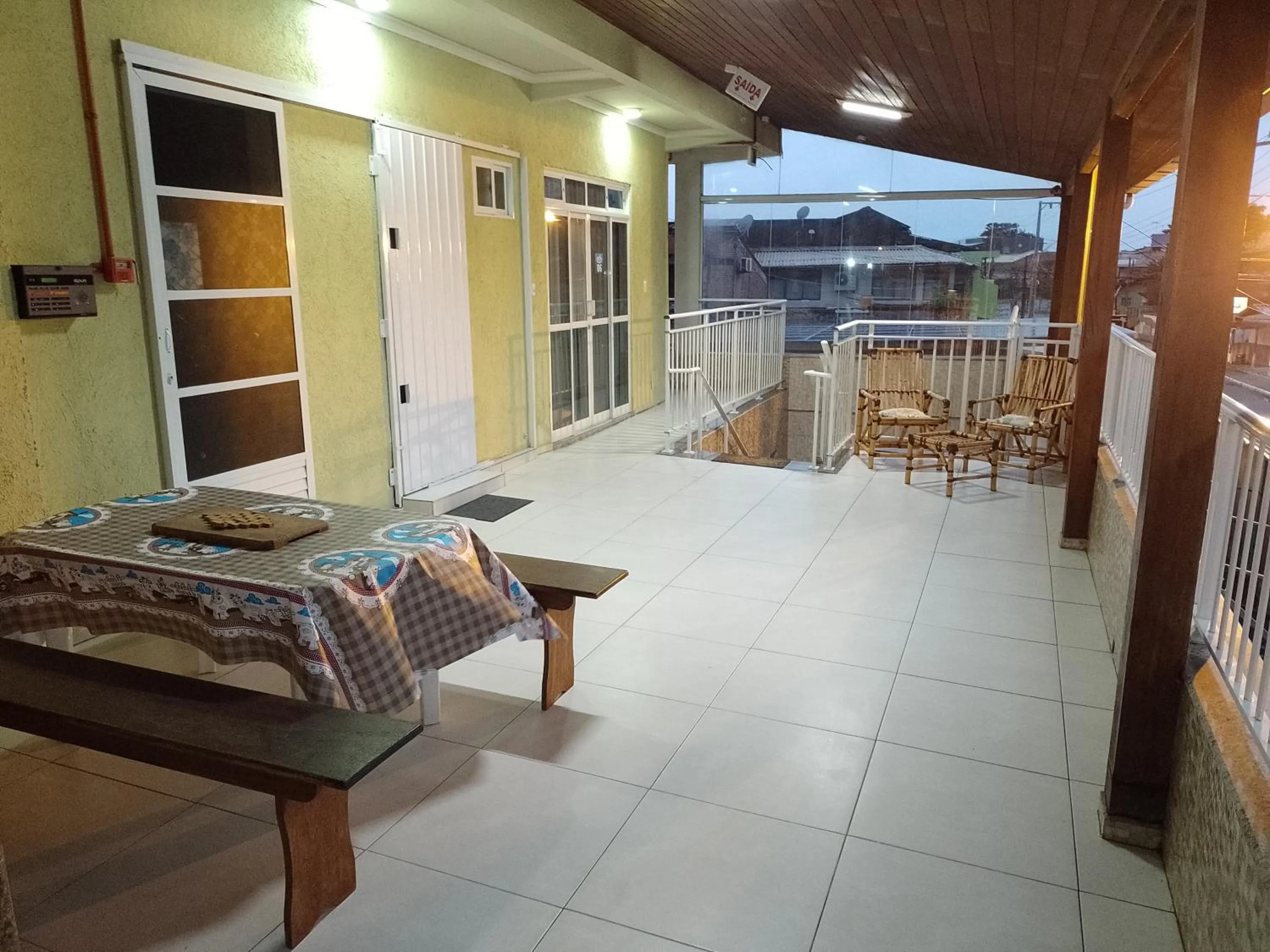 Patio in Pousada Oliveira