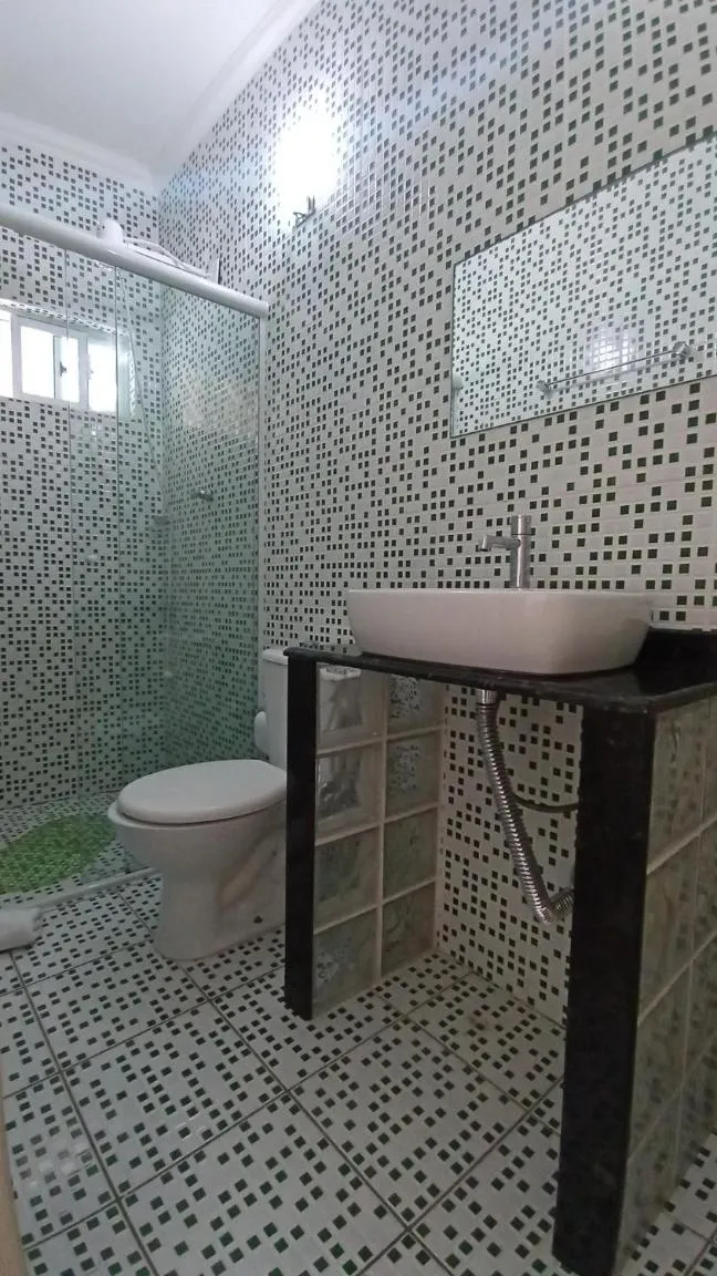 Bathroom in Pousada Oliveira