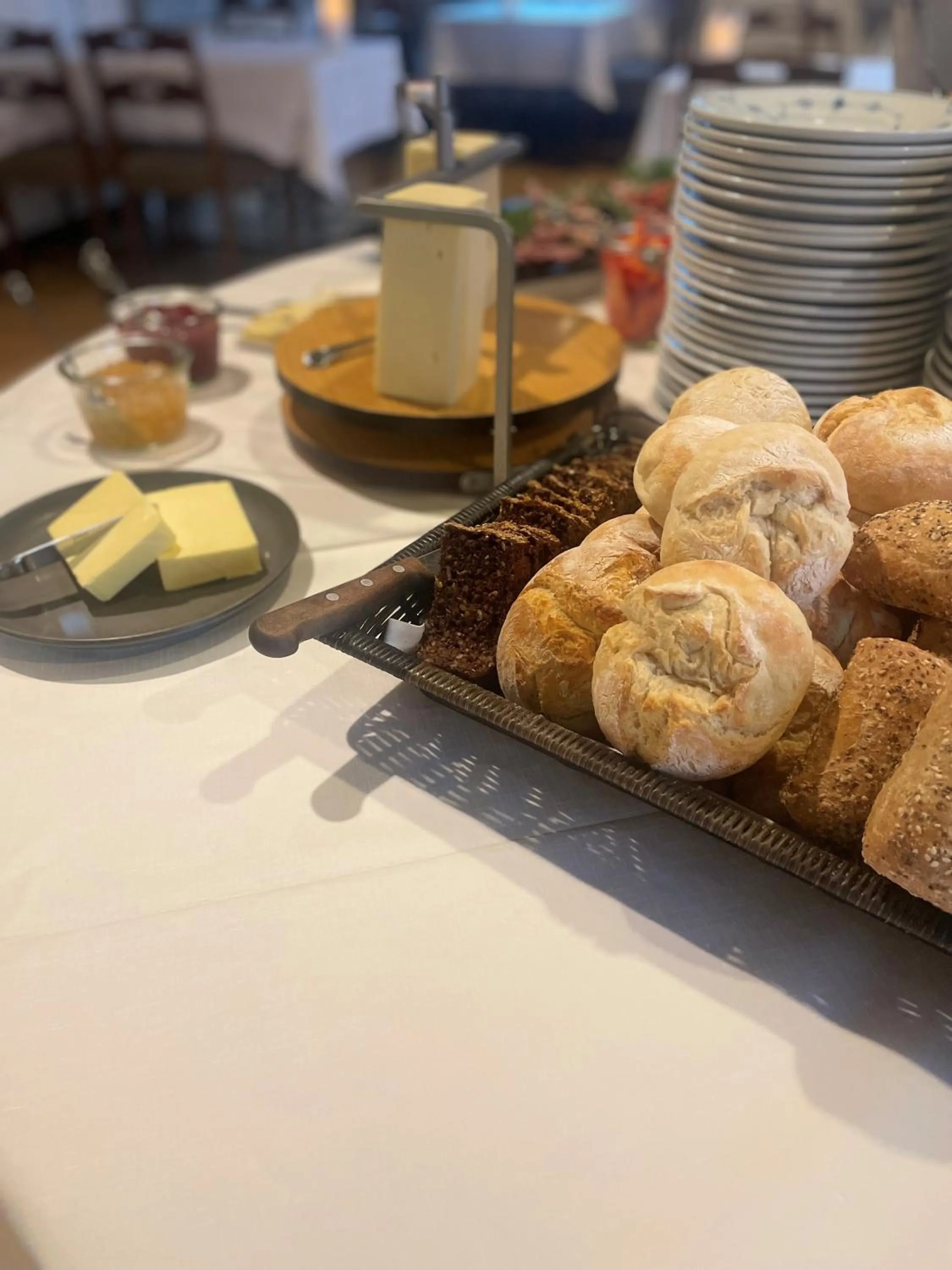 Buffet breakfast in Filskov Kro