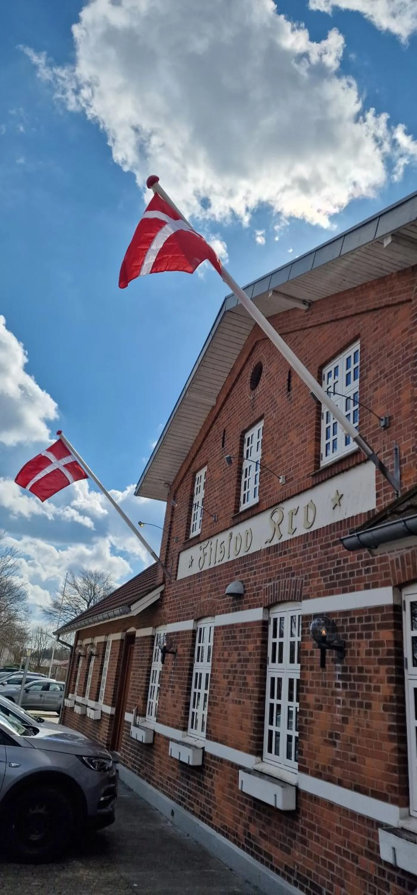 Facade/entrance in Filskov Kro