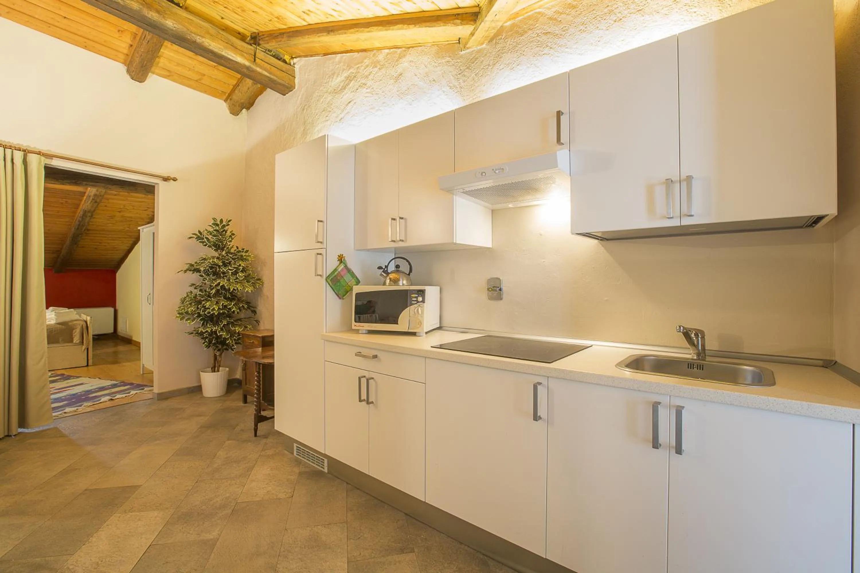 Kitchen or kitchenette in Hotel Chez Toi