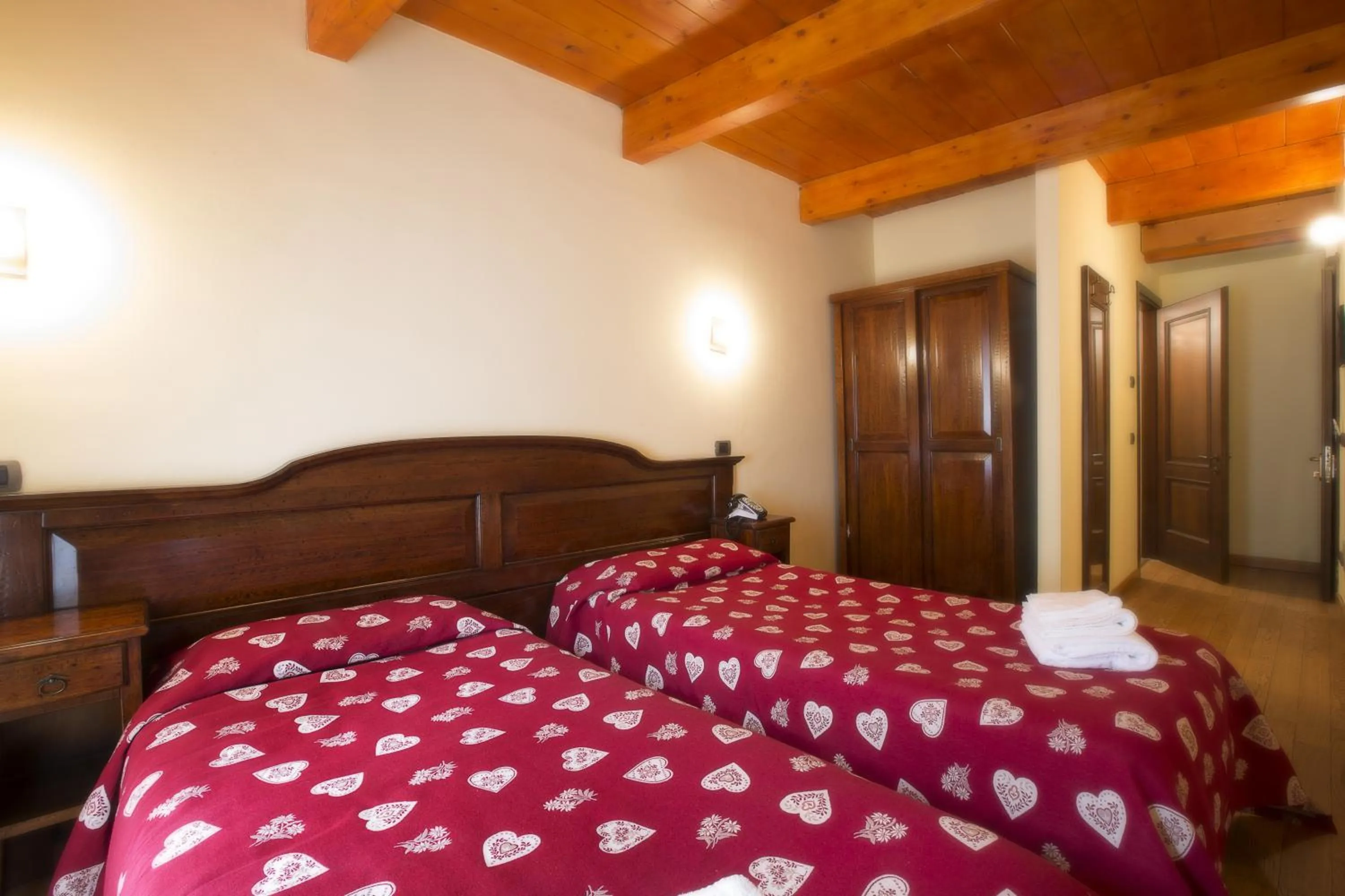 Bed in Hotel Chez Toi