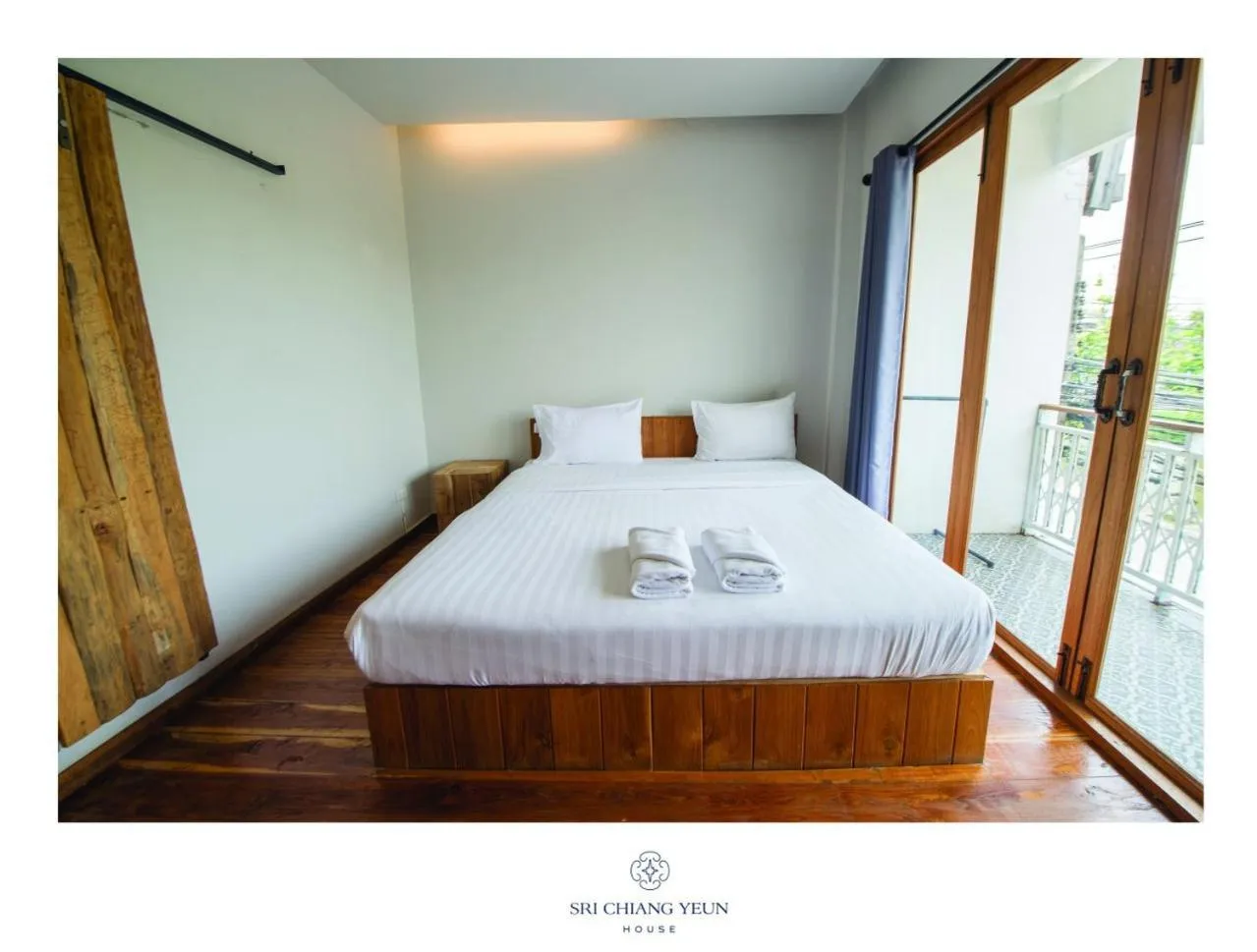 Balcony/Terrace, Bed in Sri Chiang Yeun House