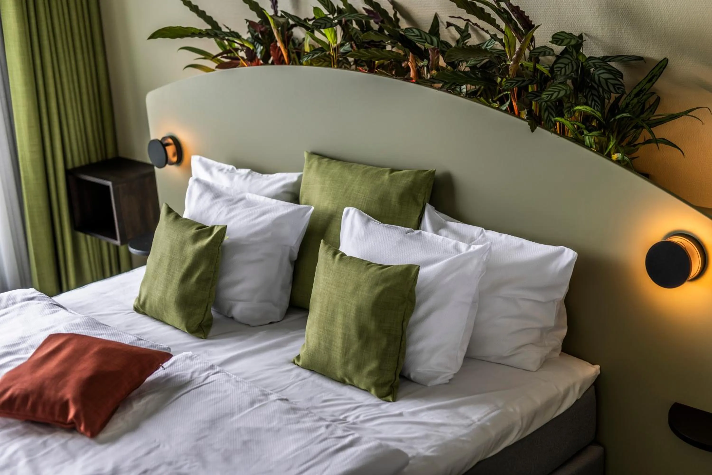 Bed in Scandic Jacob Gade