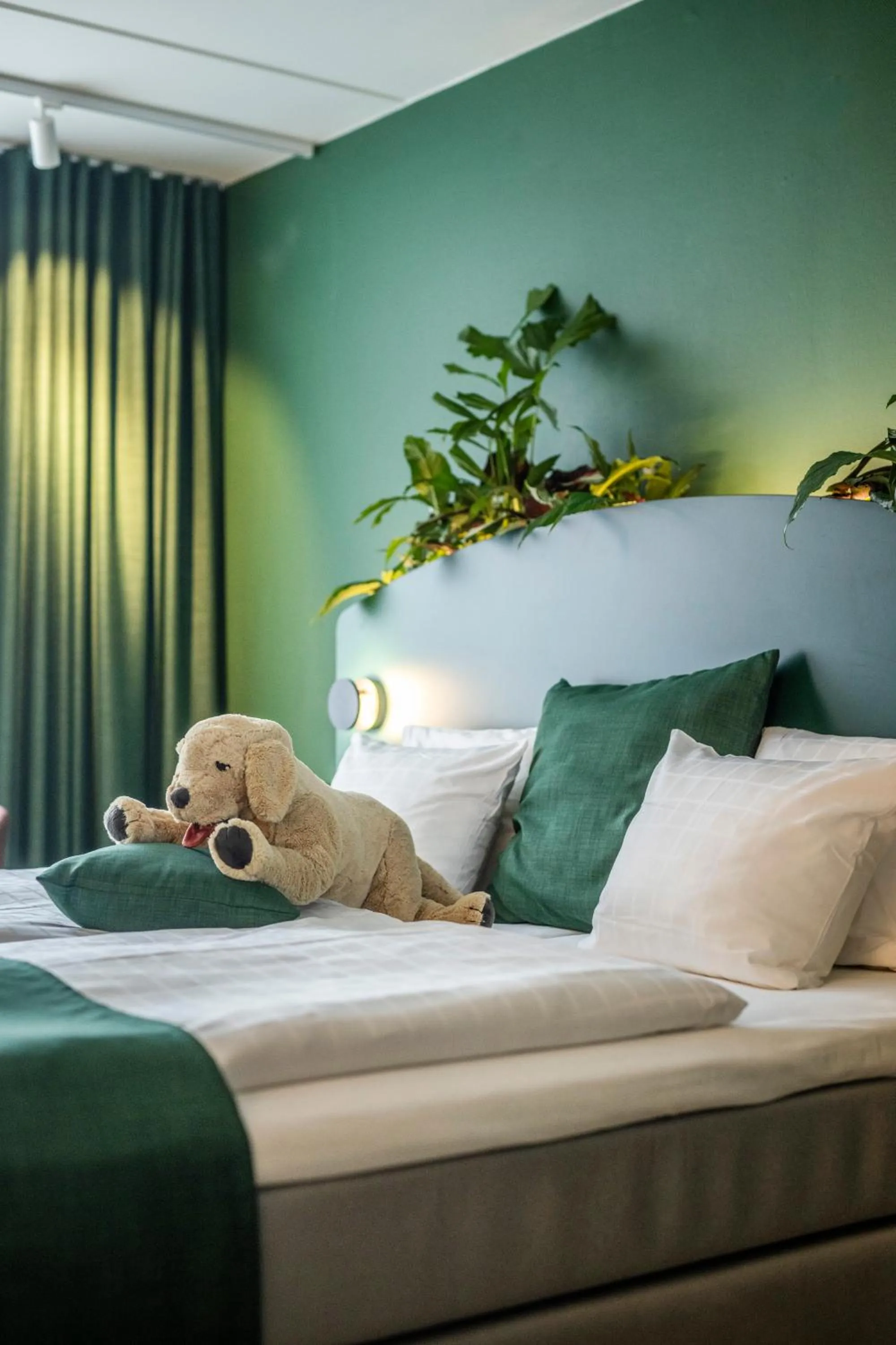 Bed in Scandic Jacob Gade