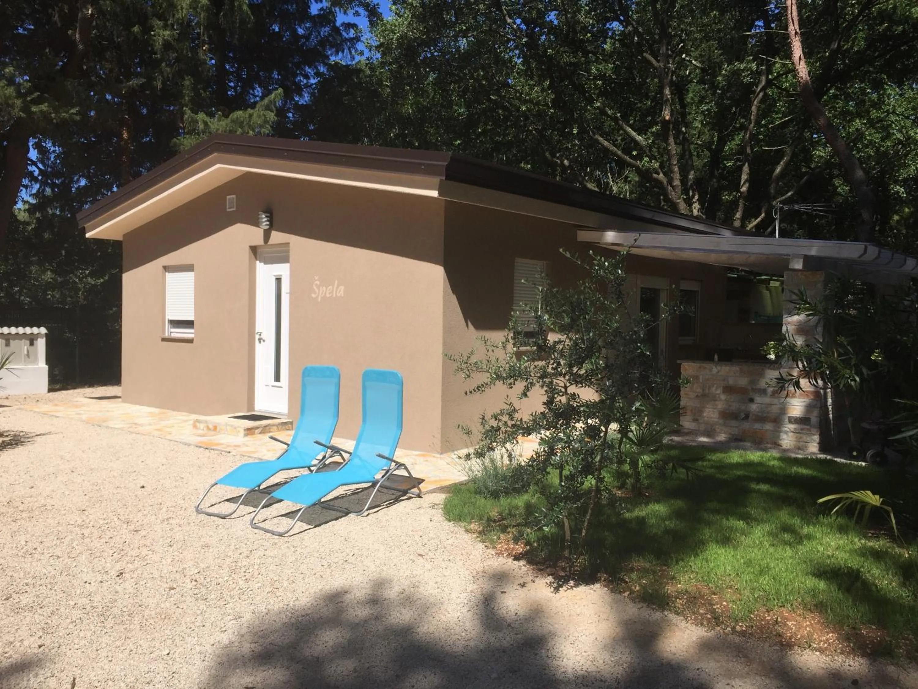 BBQ facilities in Holiday Park Mimoza