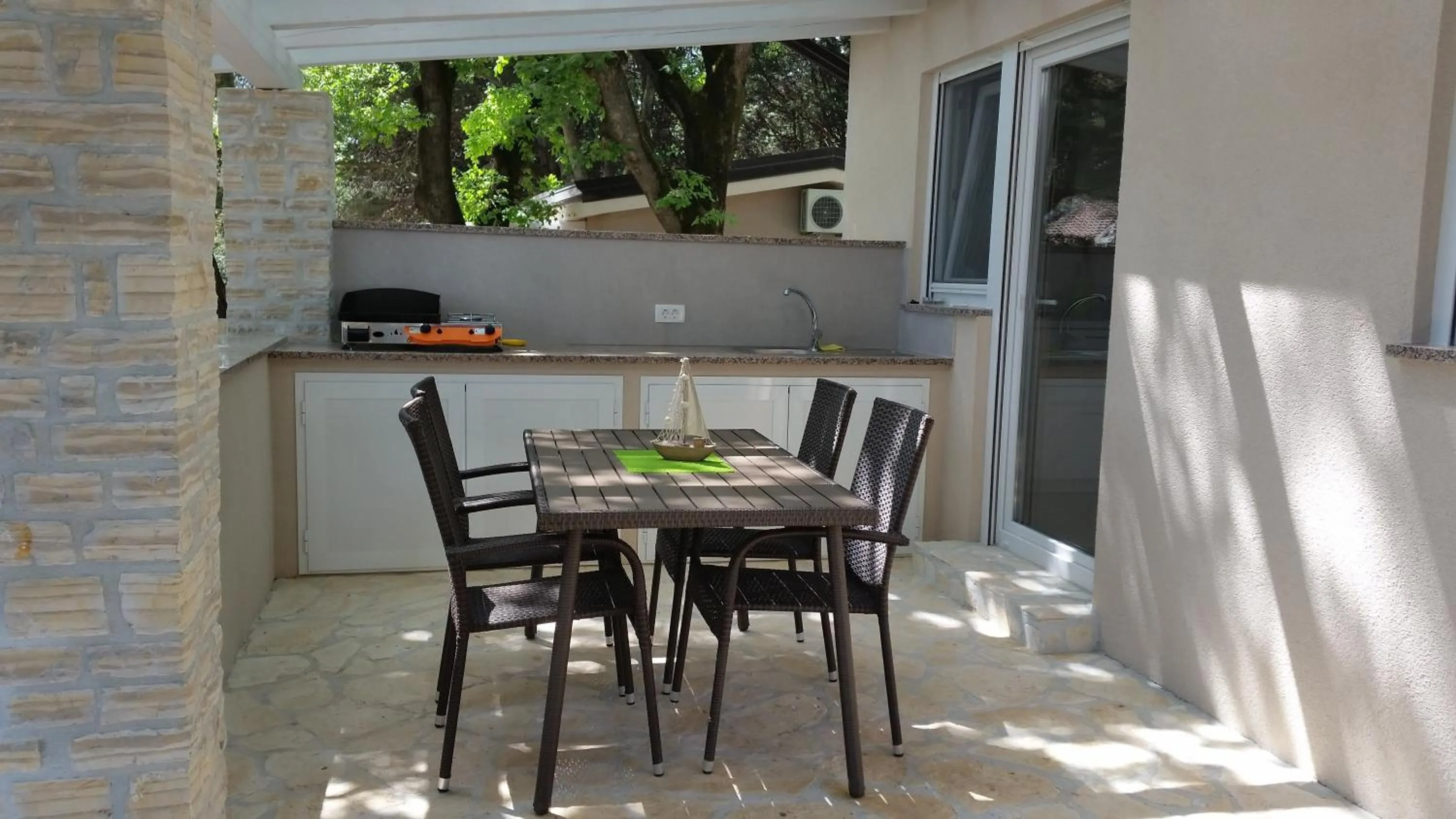 Patio in Holiday Park Mimoza