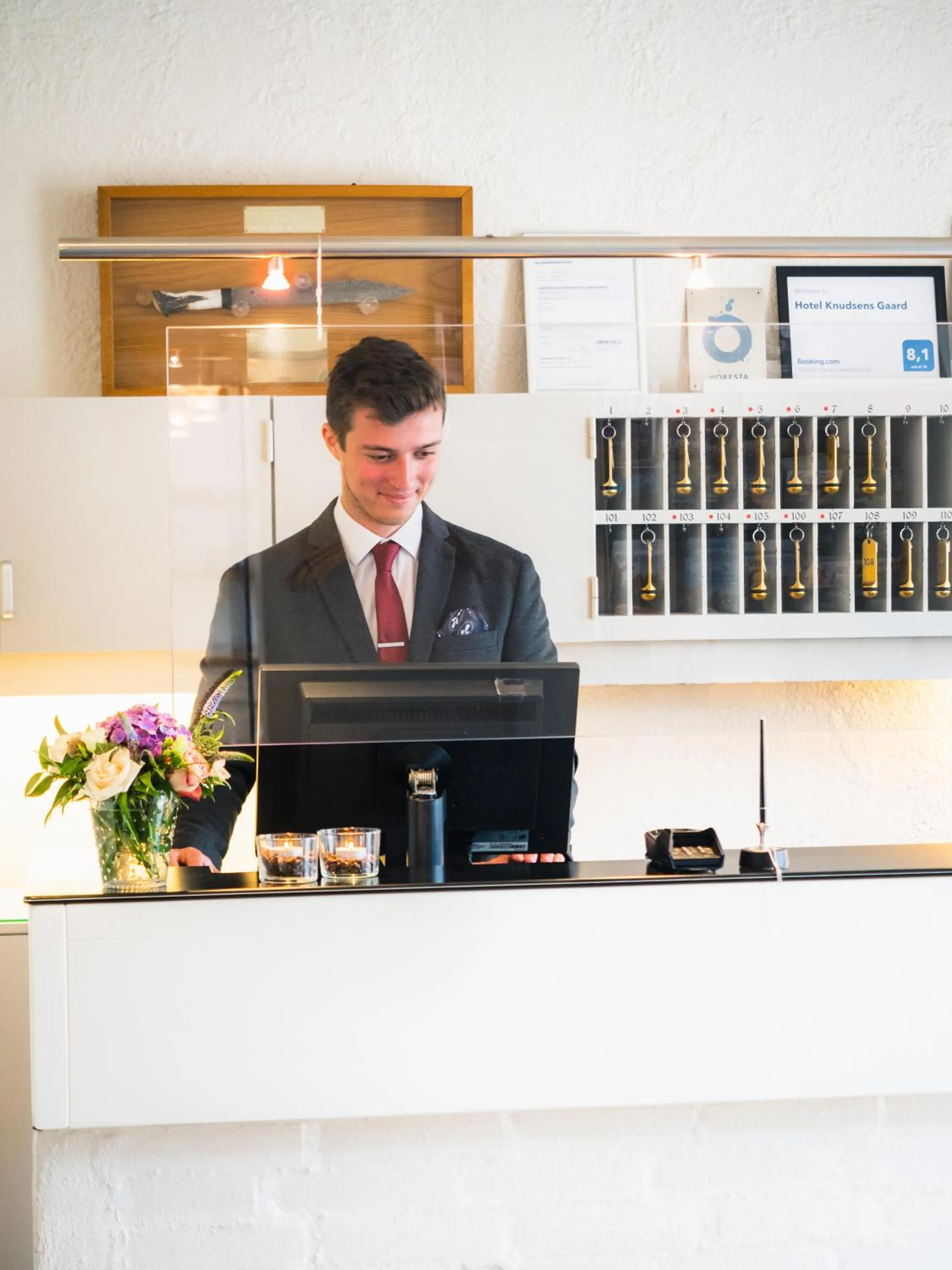 Staff in Hotel Knudsens Gaard