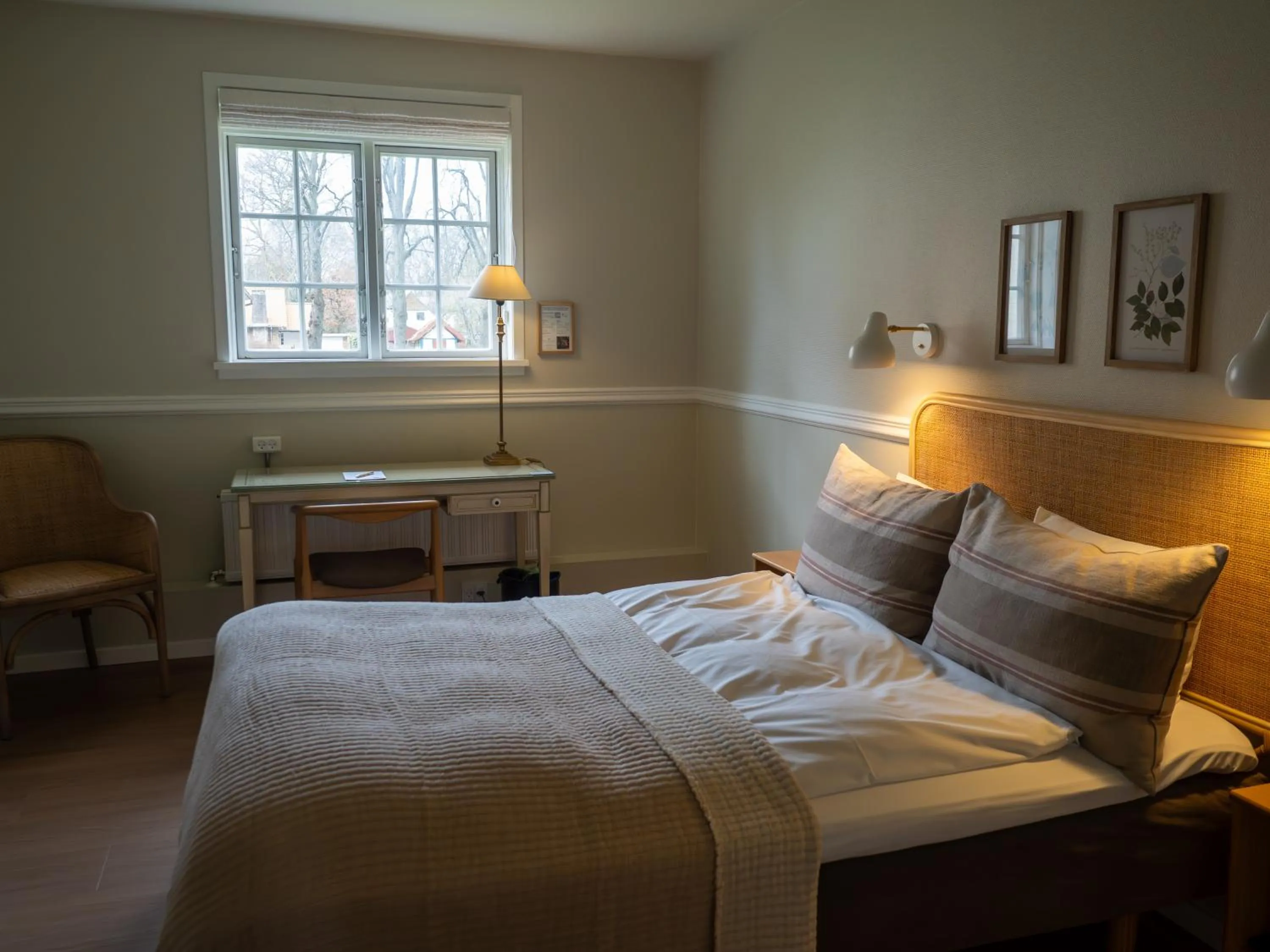 Bedroom, Bed in Hotel Knudsens Gaard