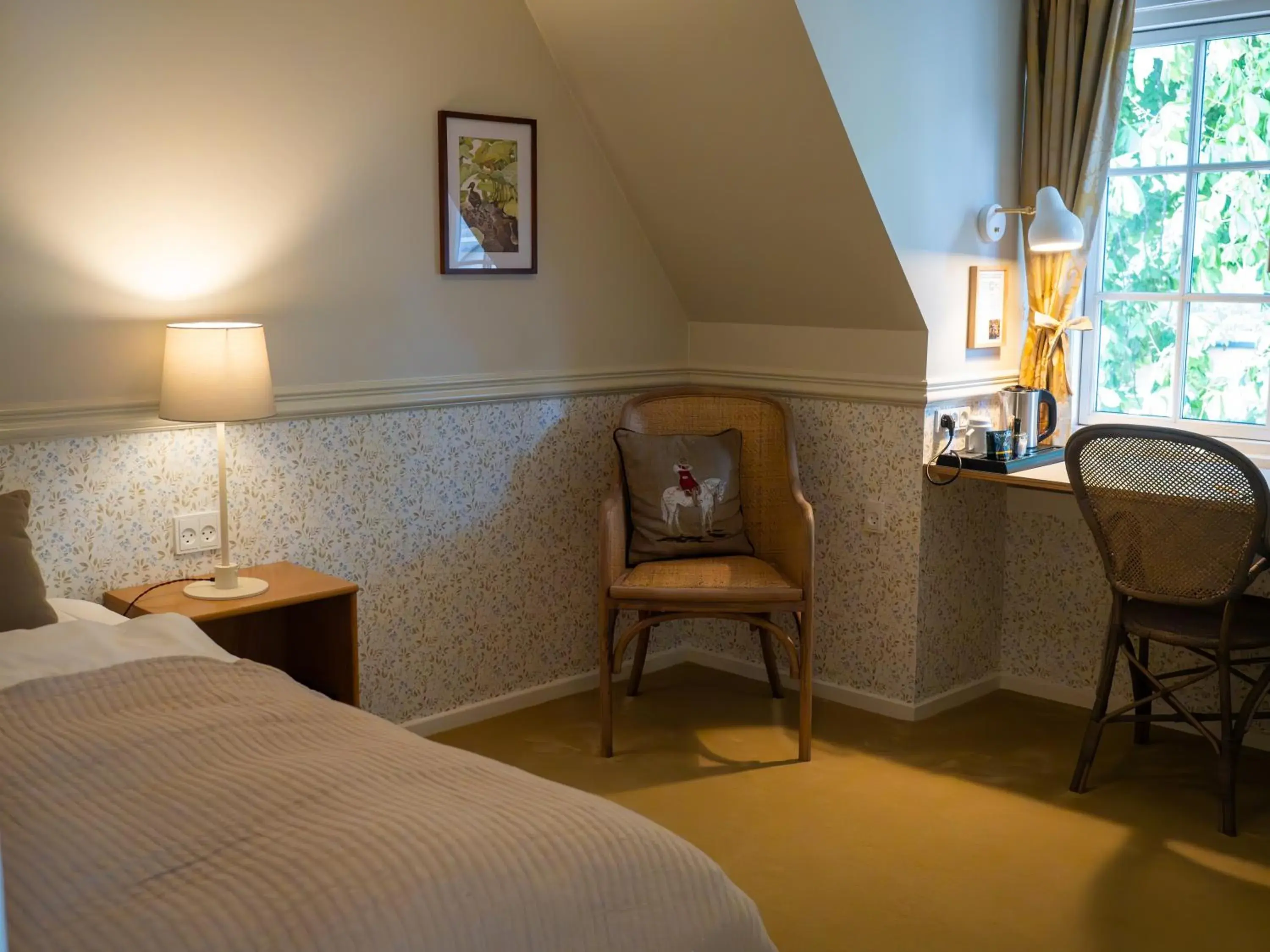 Small Single Room in Hotel Knudsens Gaard Small Single Room in Hotel Knudsens Gaard