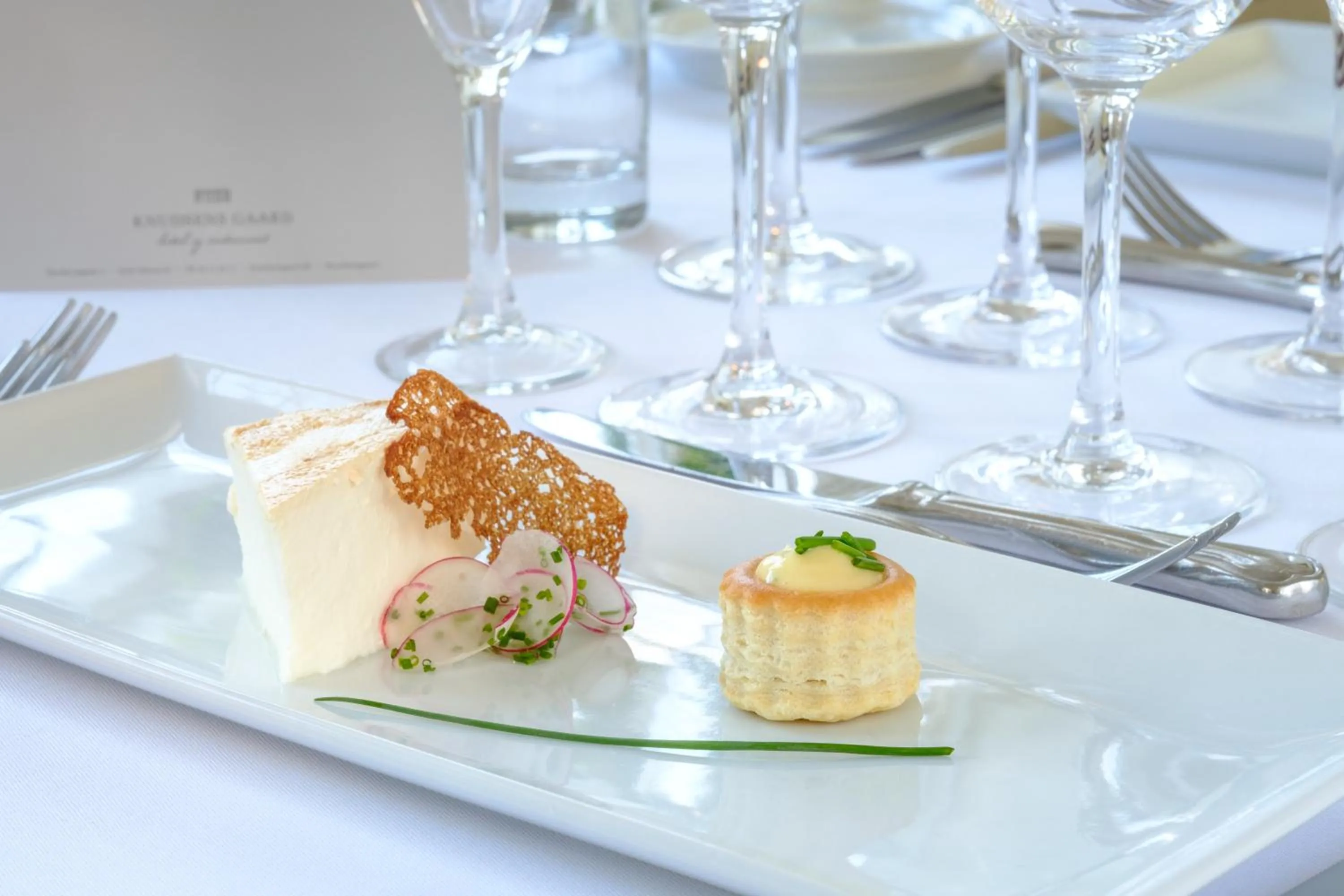 Restaurant/places to eat in Hotel Knudsens Gaard