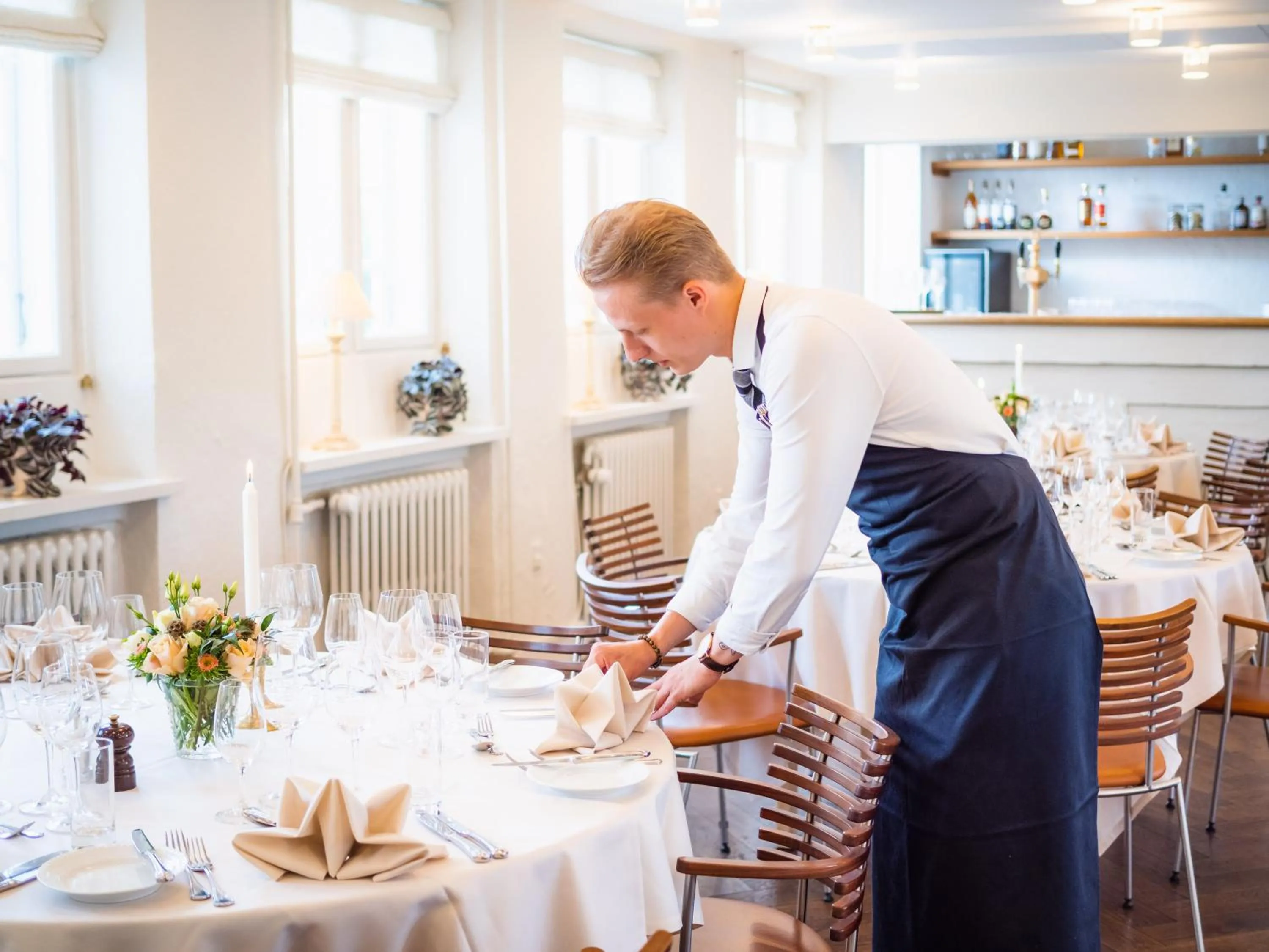 Restaurant/places to eat in Hotel Knudsens Gaard
