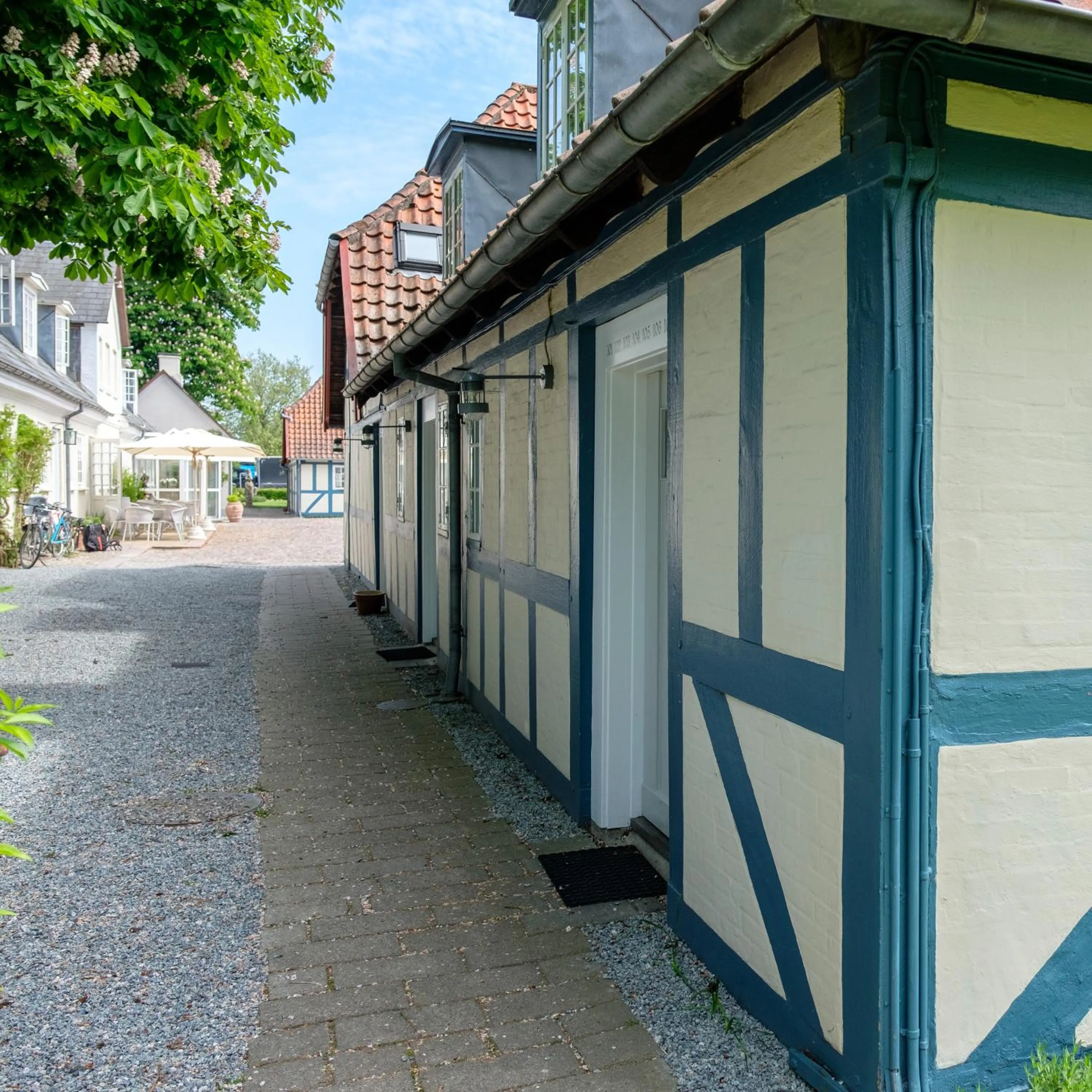 Property building in Hotel Knudsens Gaard