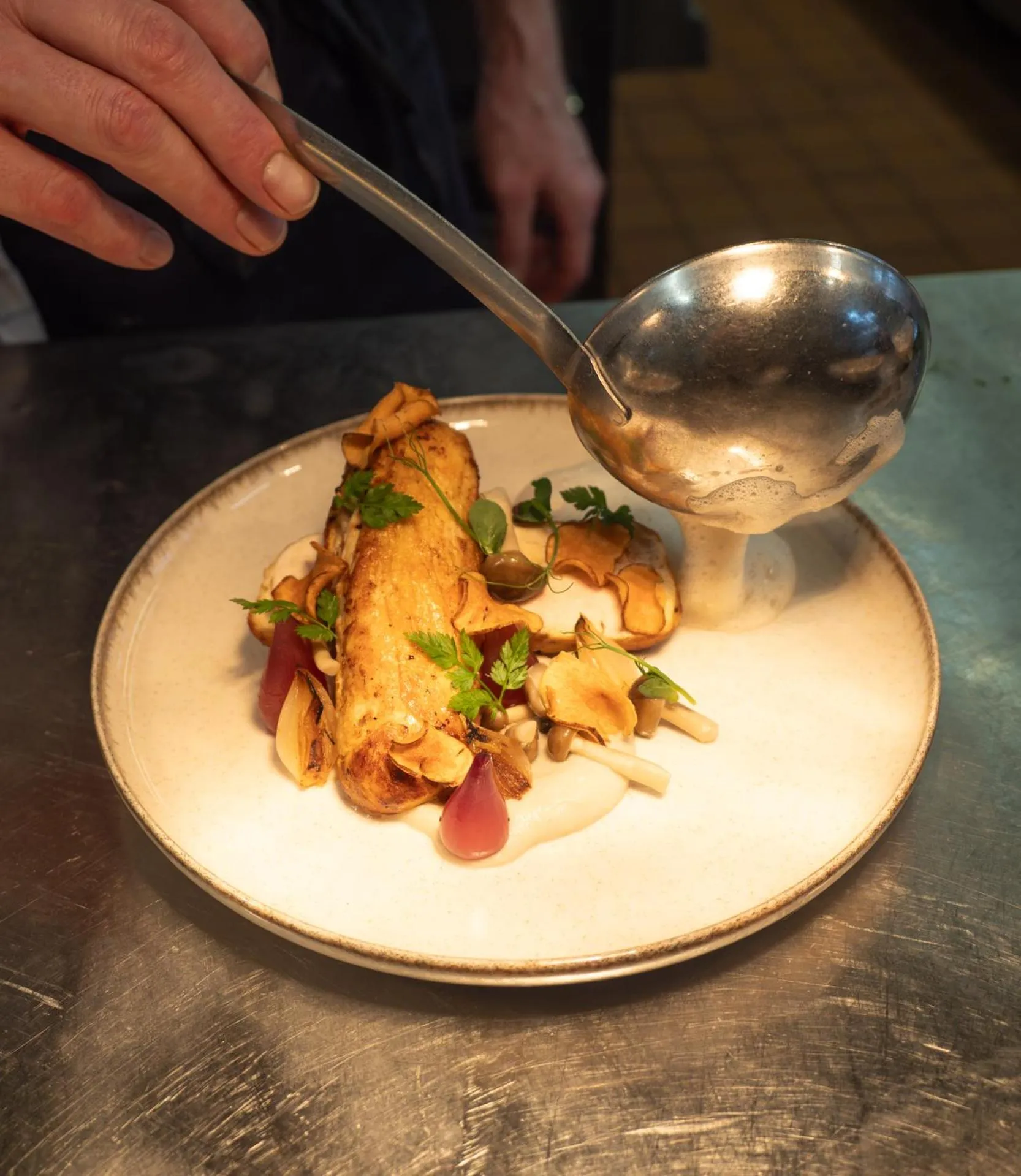 Food and drinks in Hotel Knudsens Gaard