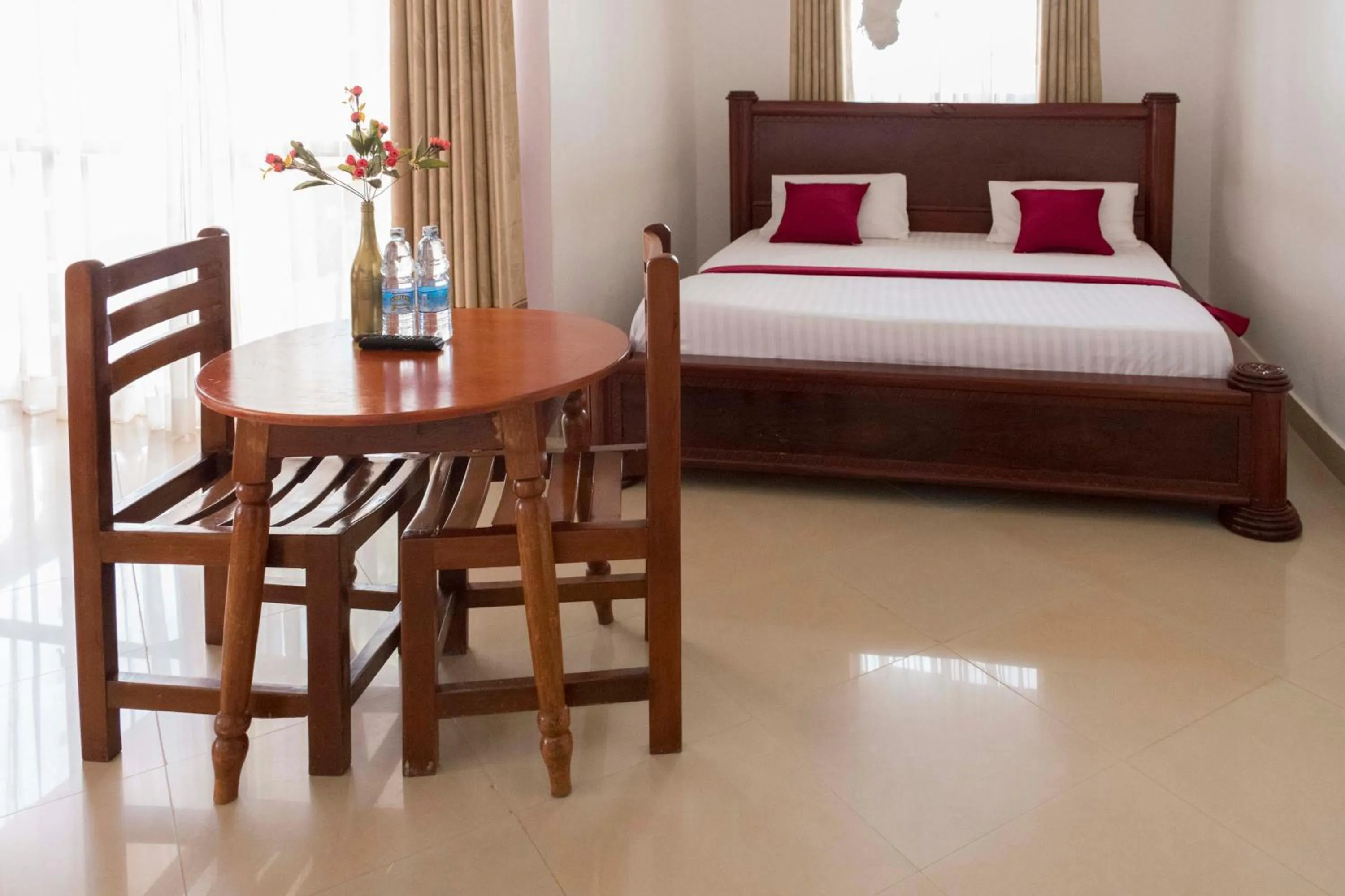 Bed in Sienna Beach Hotel Entebbe