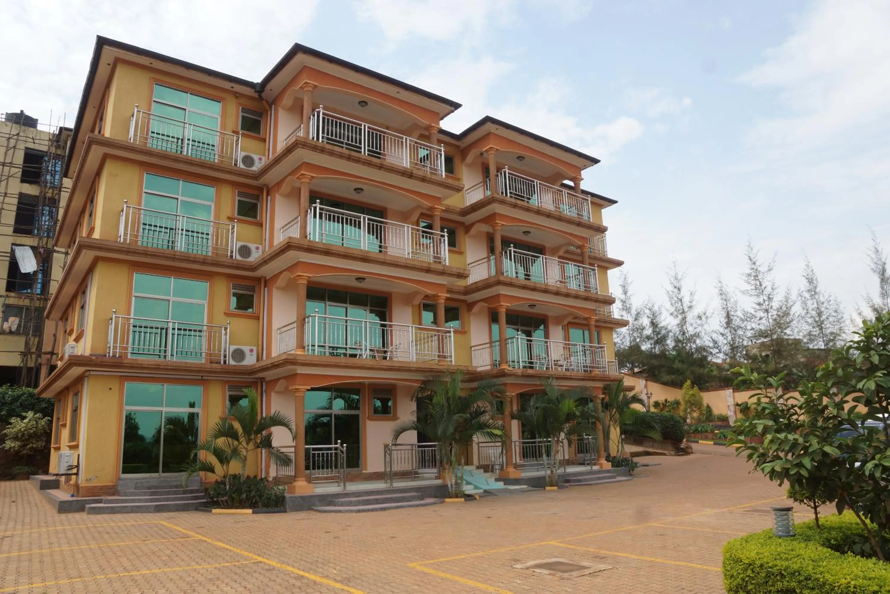 Facade/entrance in Nican Resort Hotel Seguku Entebbe
