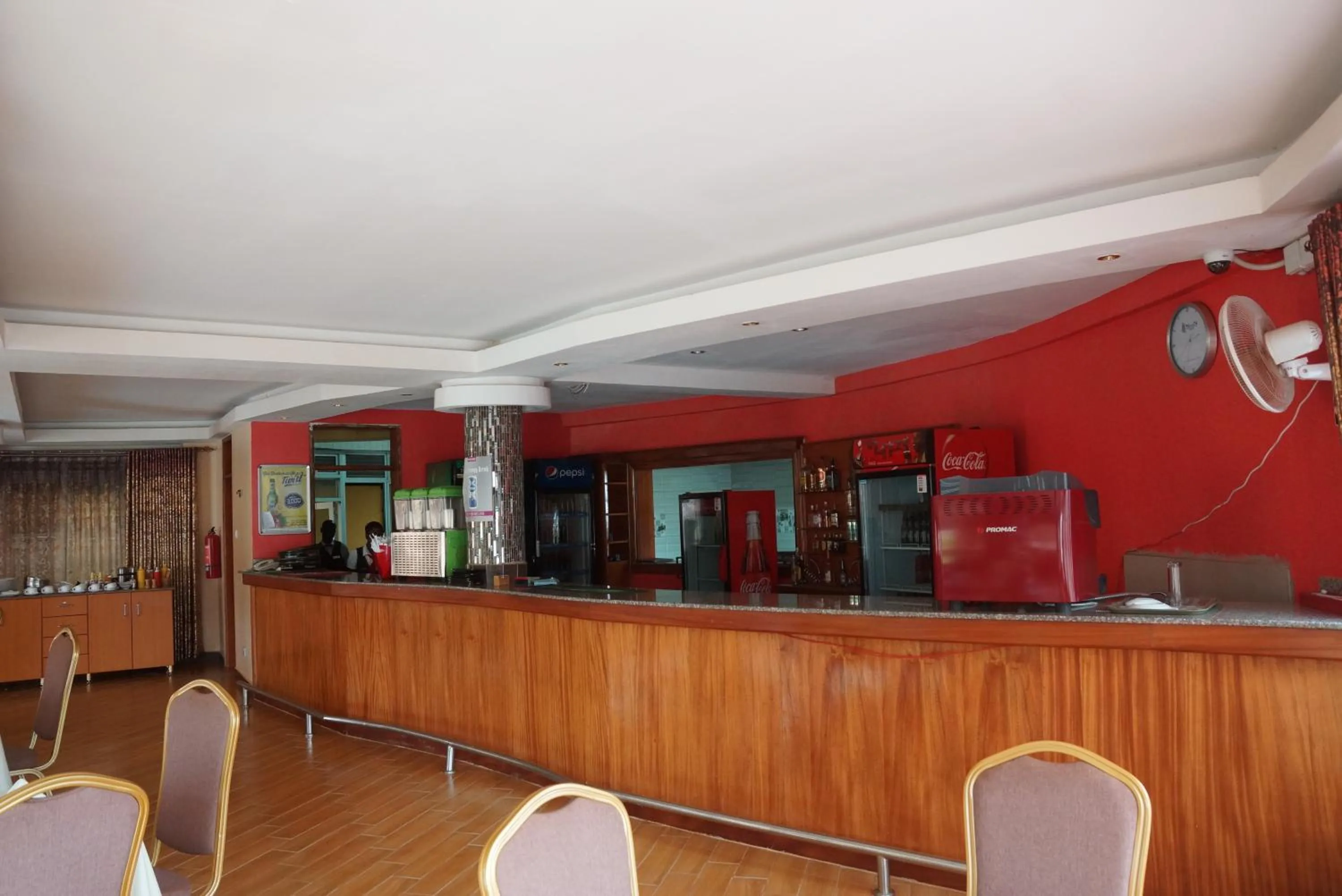 Restaurant/places to eat in Nican Resort Hotel Seguku Entebbe
