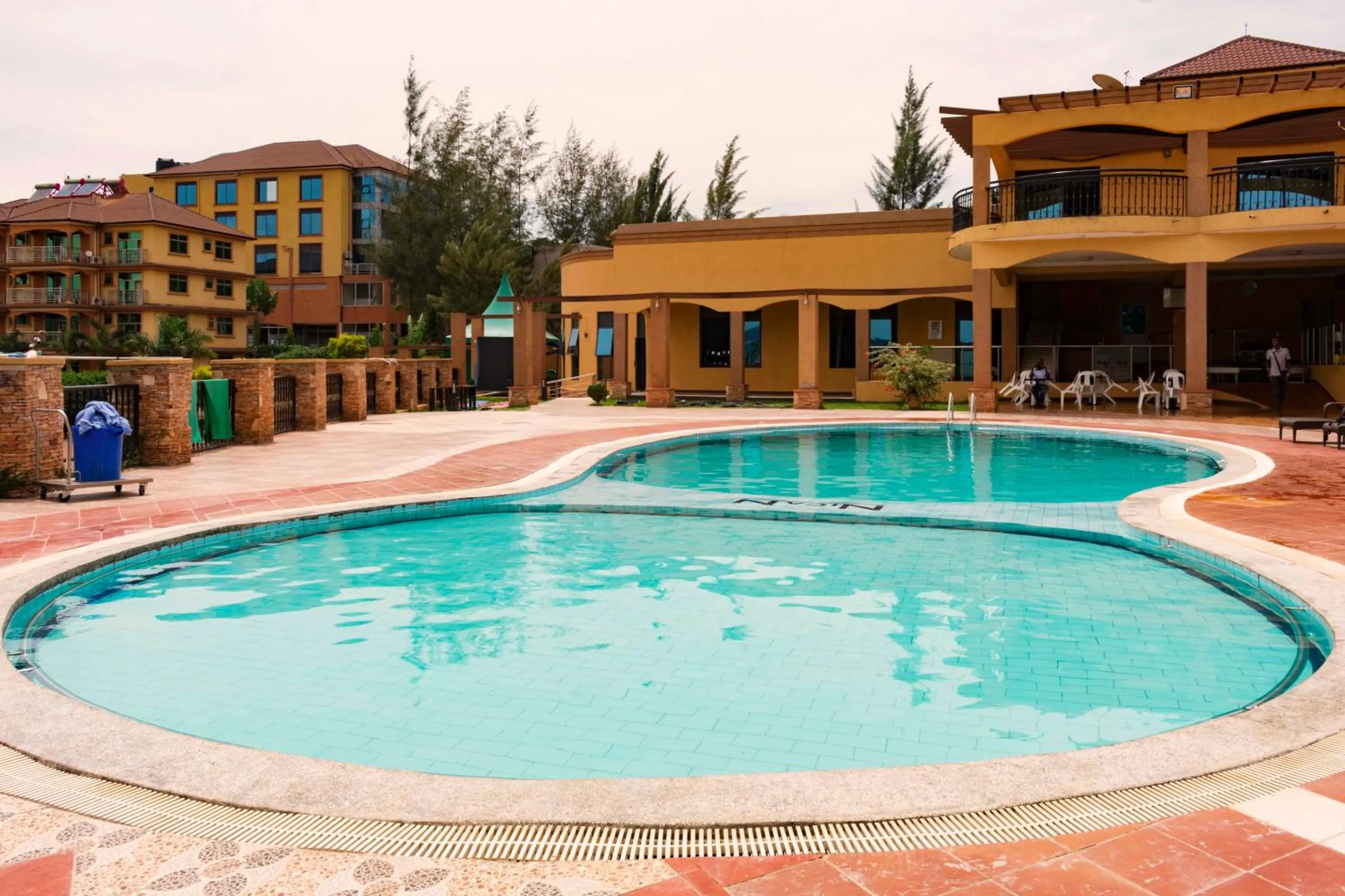 Property building in Nican Resort Hotel Seguku Entebbe