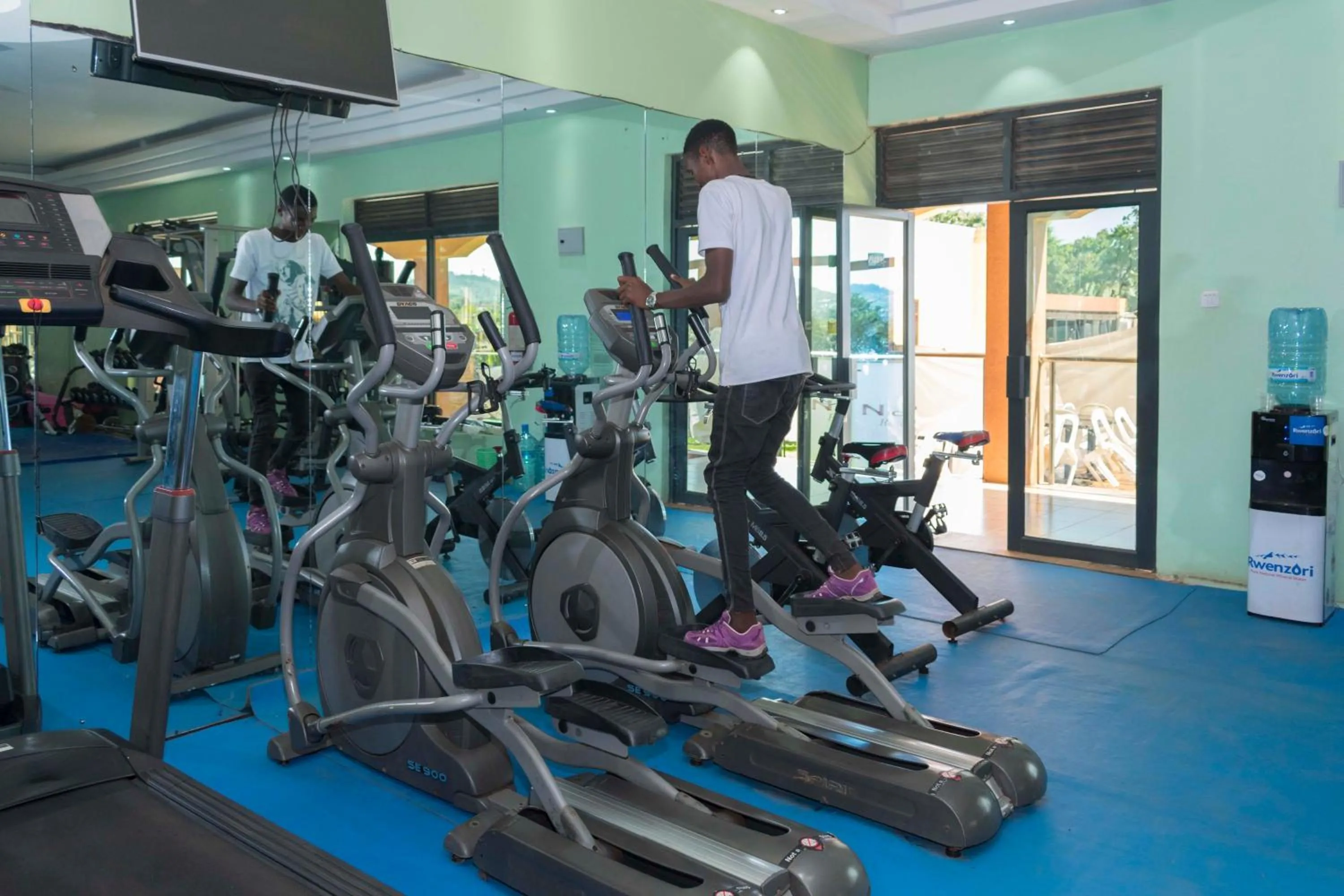 People in Nican Resort Hotel Seguku Entebbe