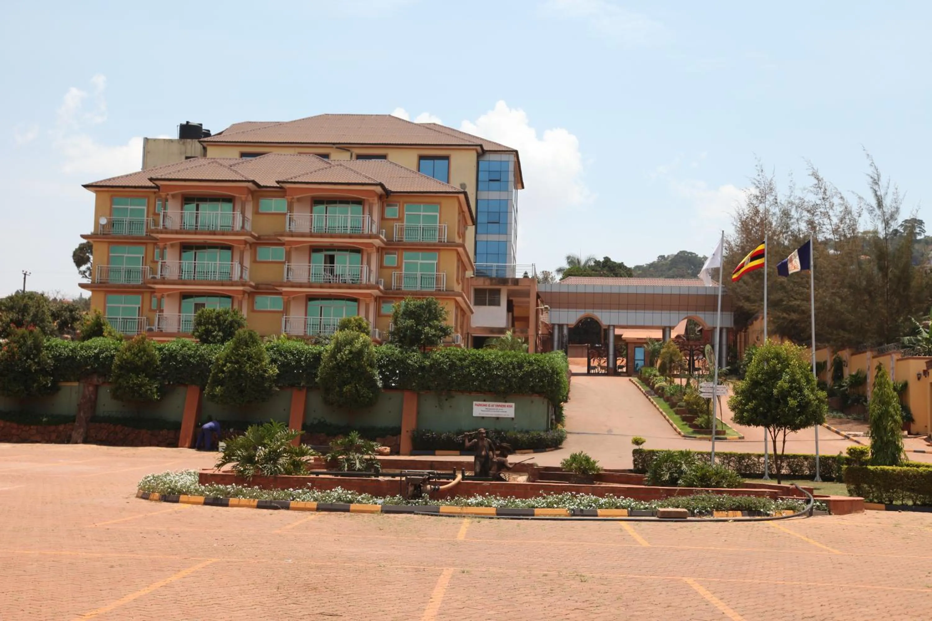 Floor plan in Nican Resort Hotel Seguku Entebbe