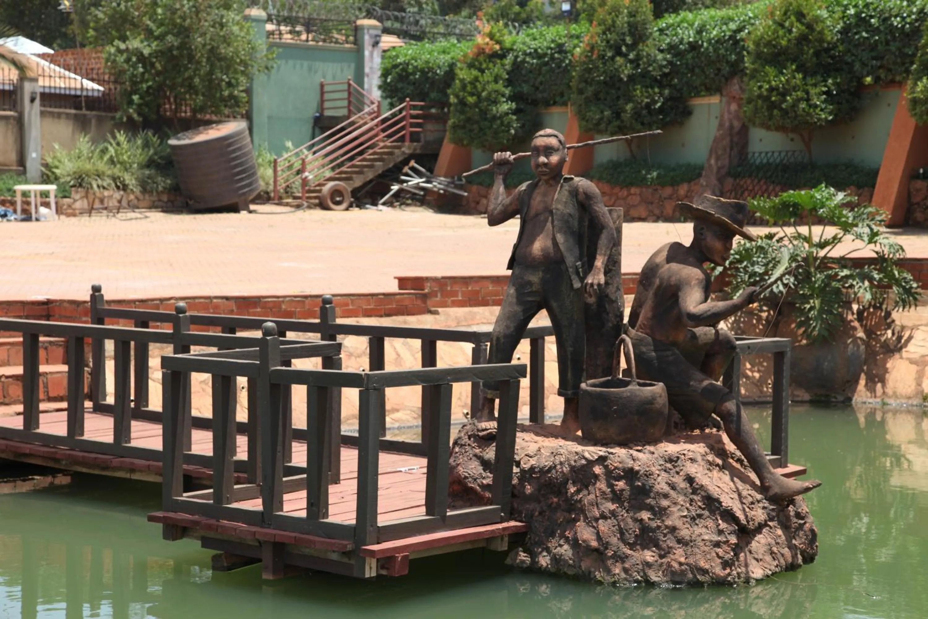 Garden in Nican Resort Hotel Seguku Entebbe