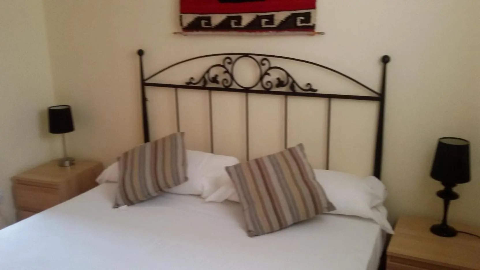 Decorative detail, Bed in Holiday Home Cardona