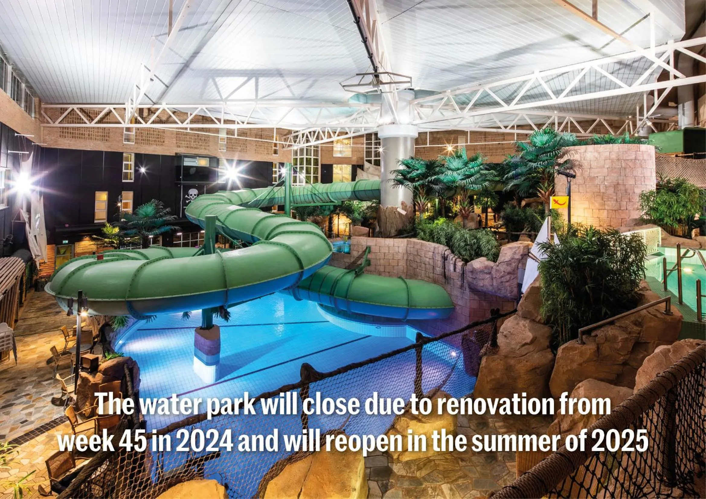 Aqua park in Quality Hotel The Reef