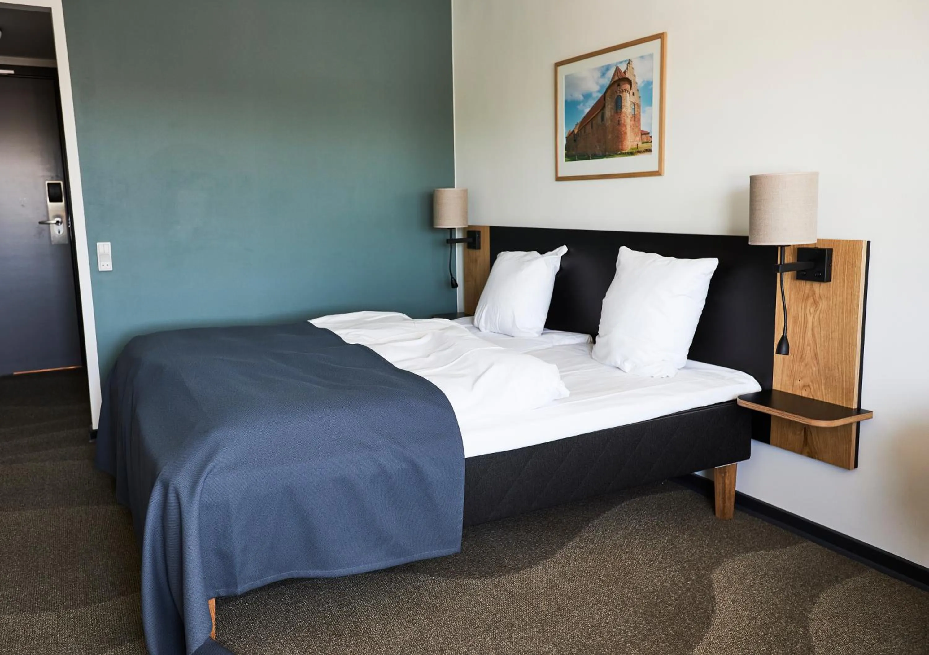 Bed in Nyborg Strand Hotel & Konference