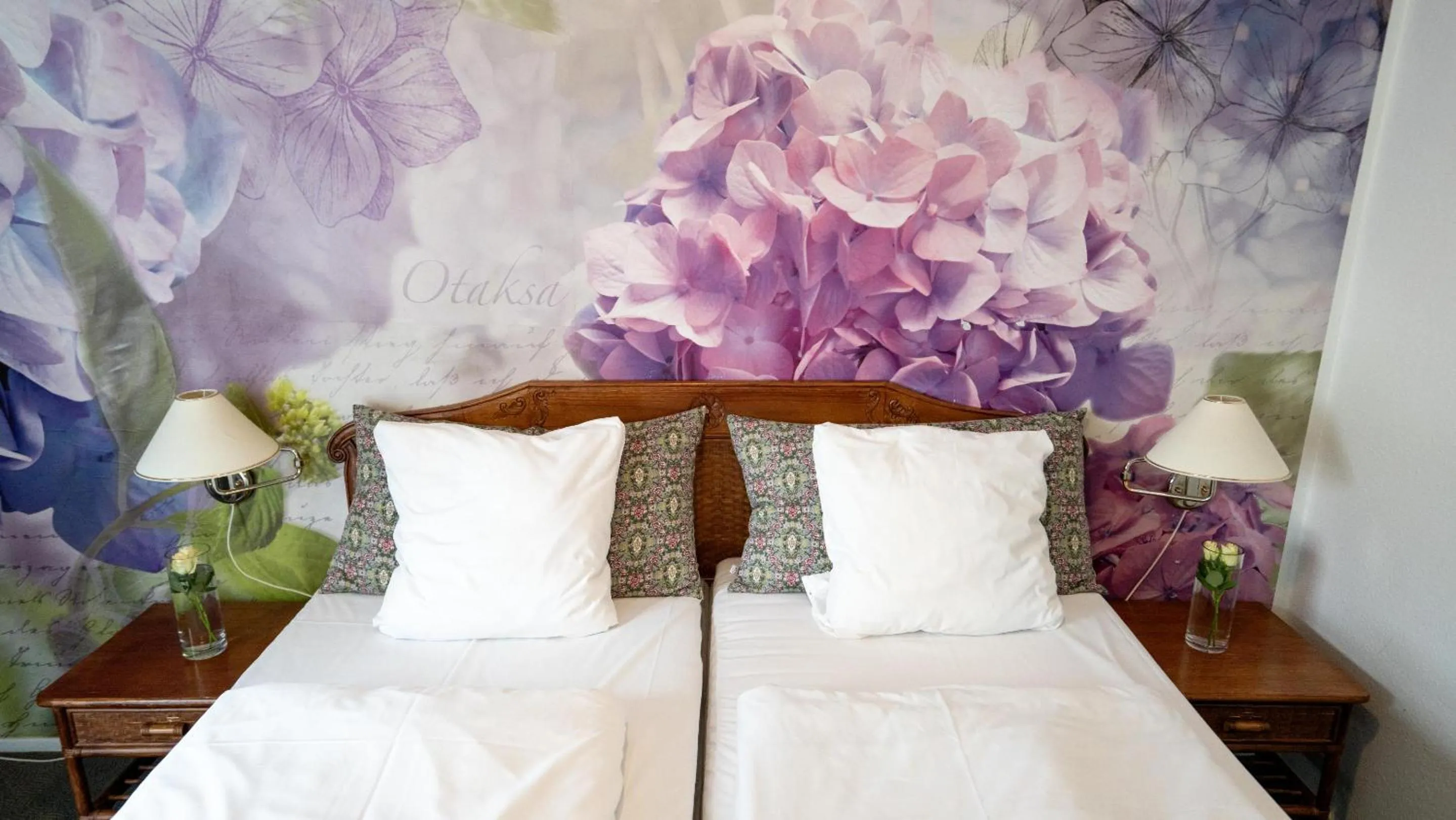 Bed in Hotel Vildbjerg