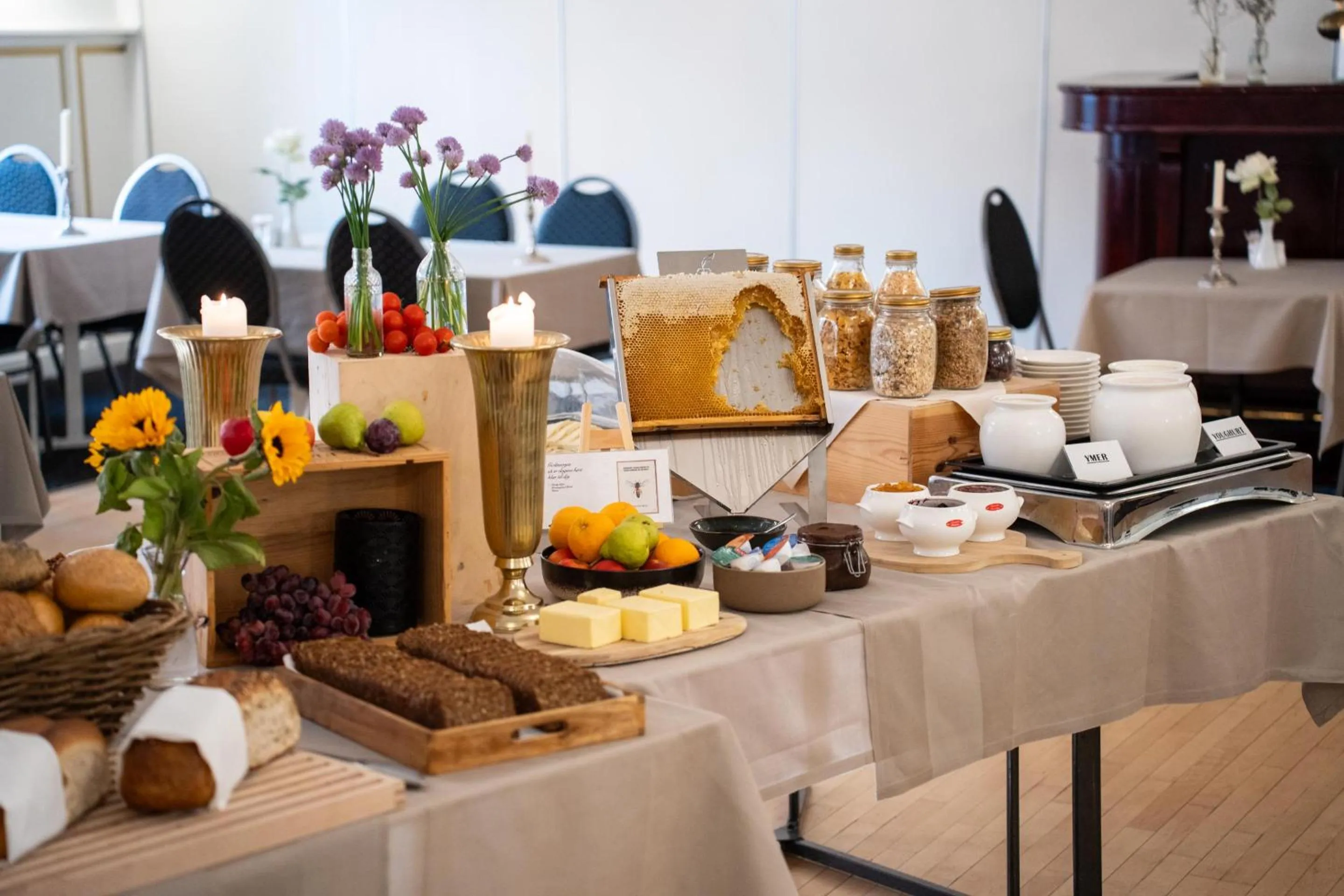 Food and drinks in Dronninglund Hotel