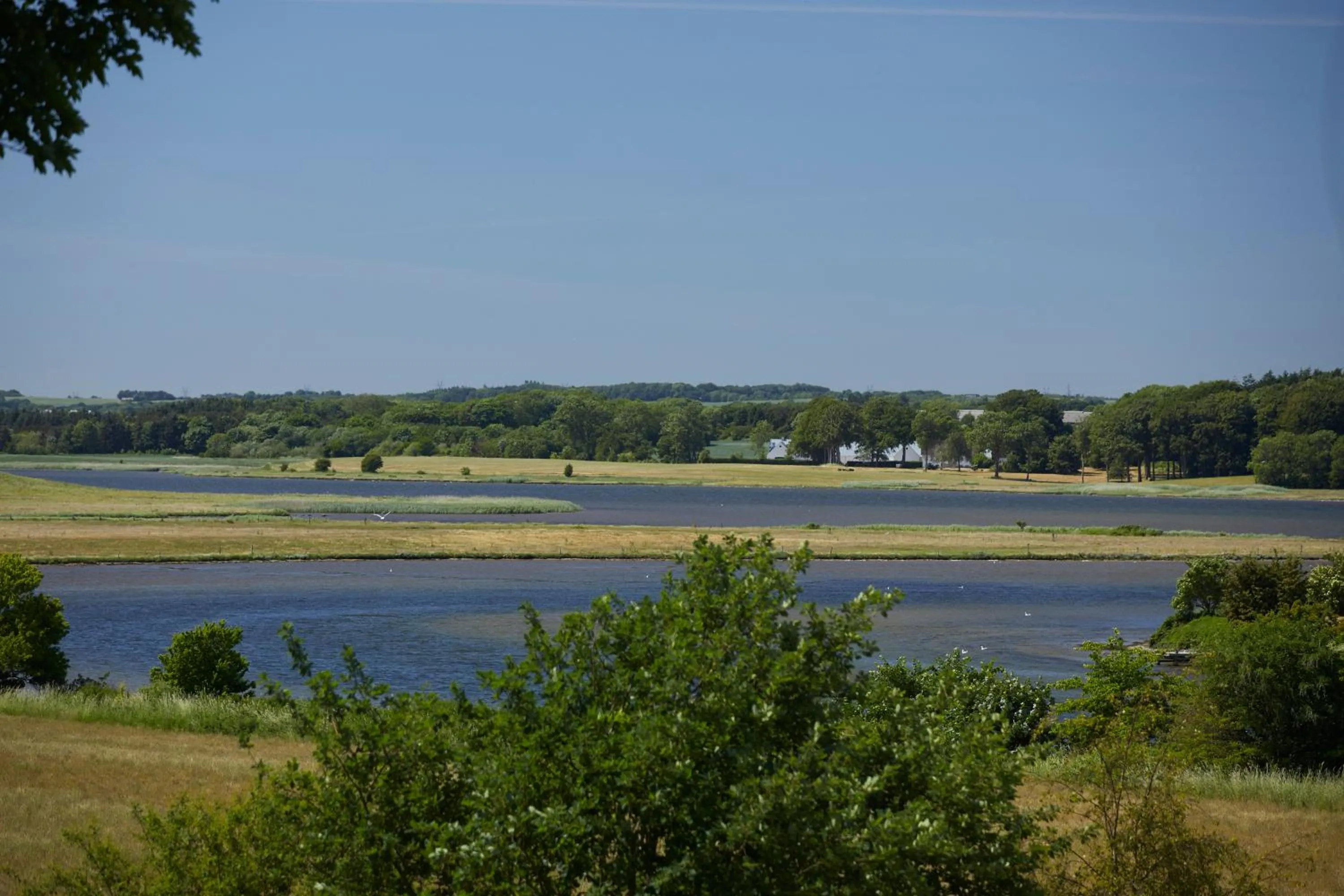 Natural landscape in Norsminde Kro