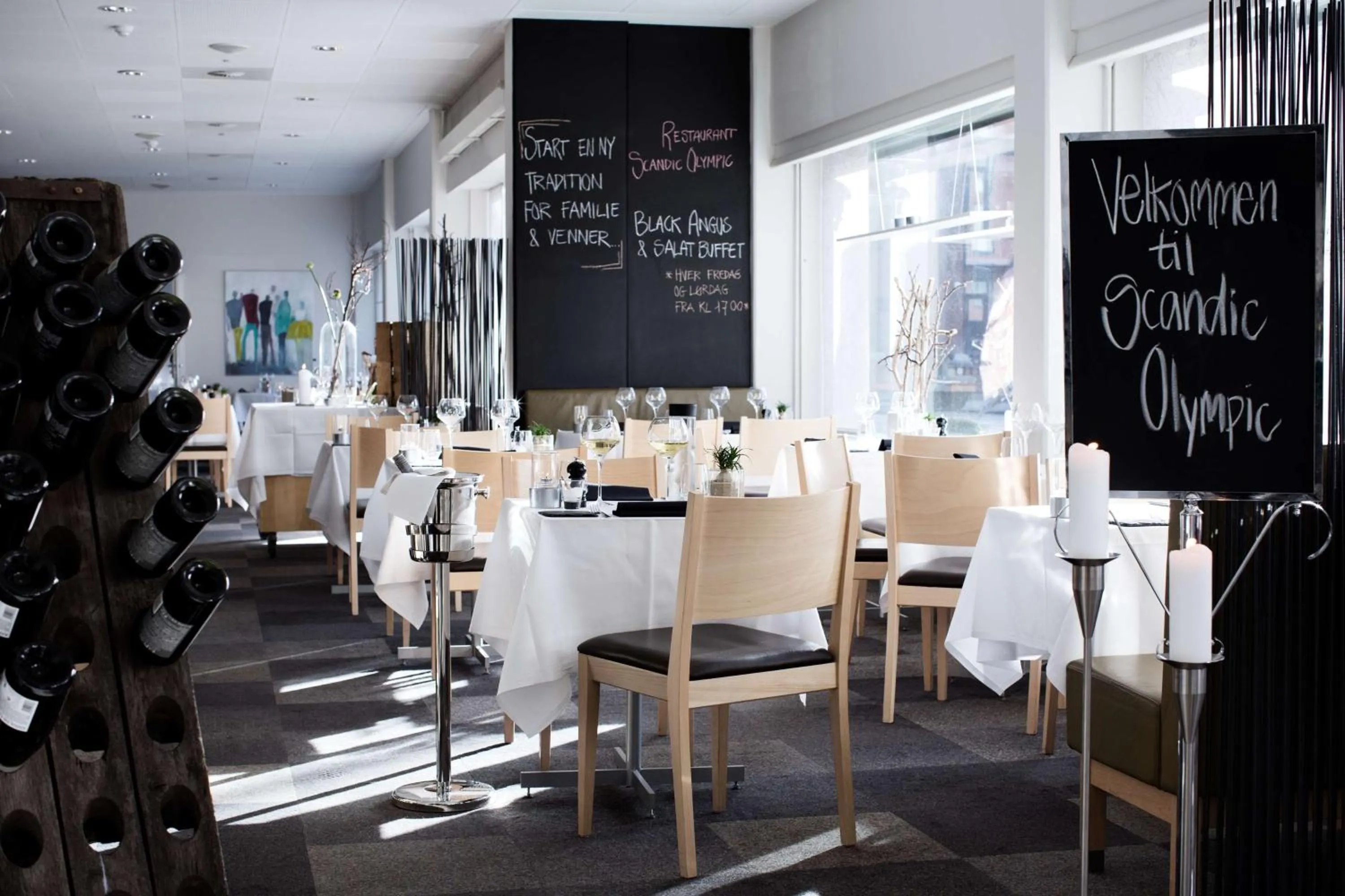 Restaurant/places to eat in Scandic Olympic