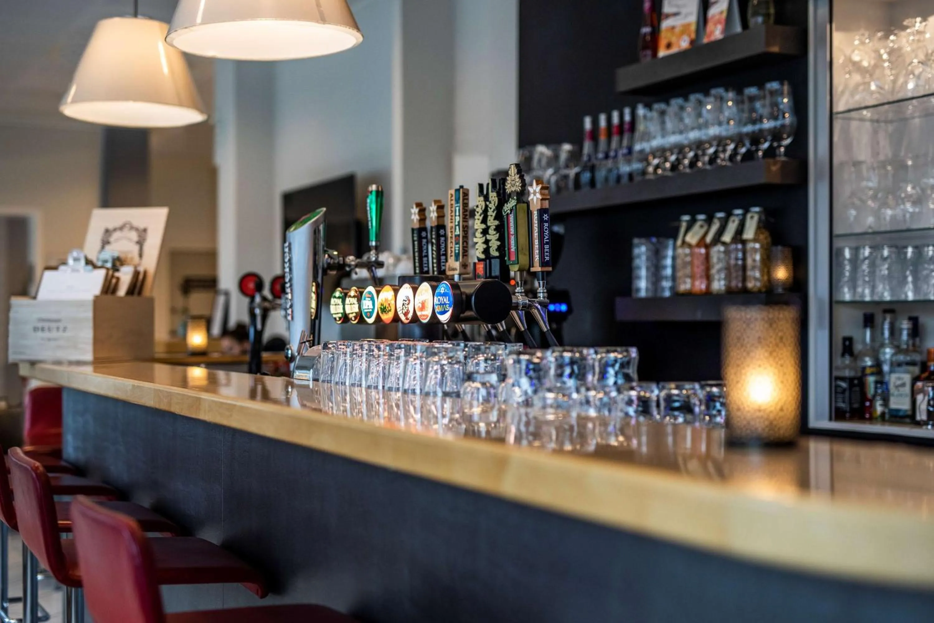 Lounge or bar in Scandic Olympic